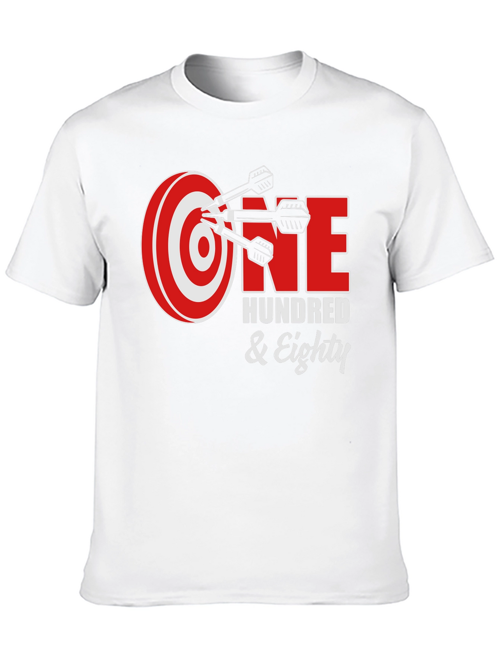 One Hundred & Eighty Dart T-Shirt - Black