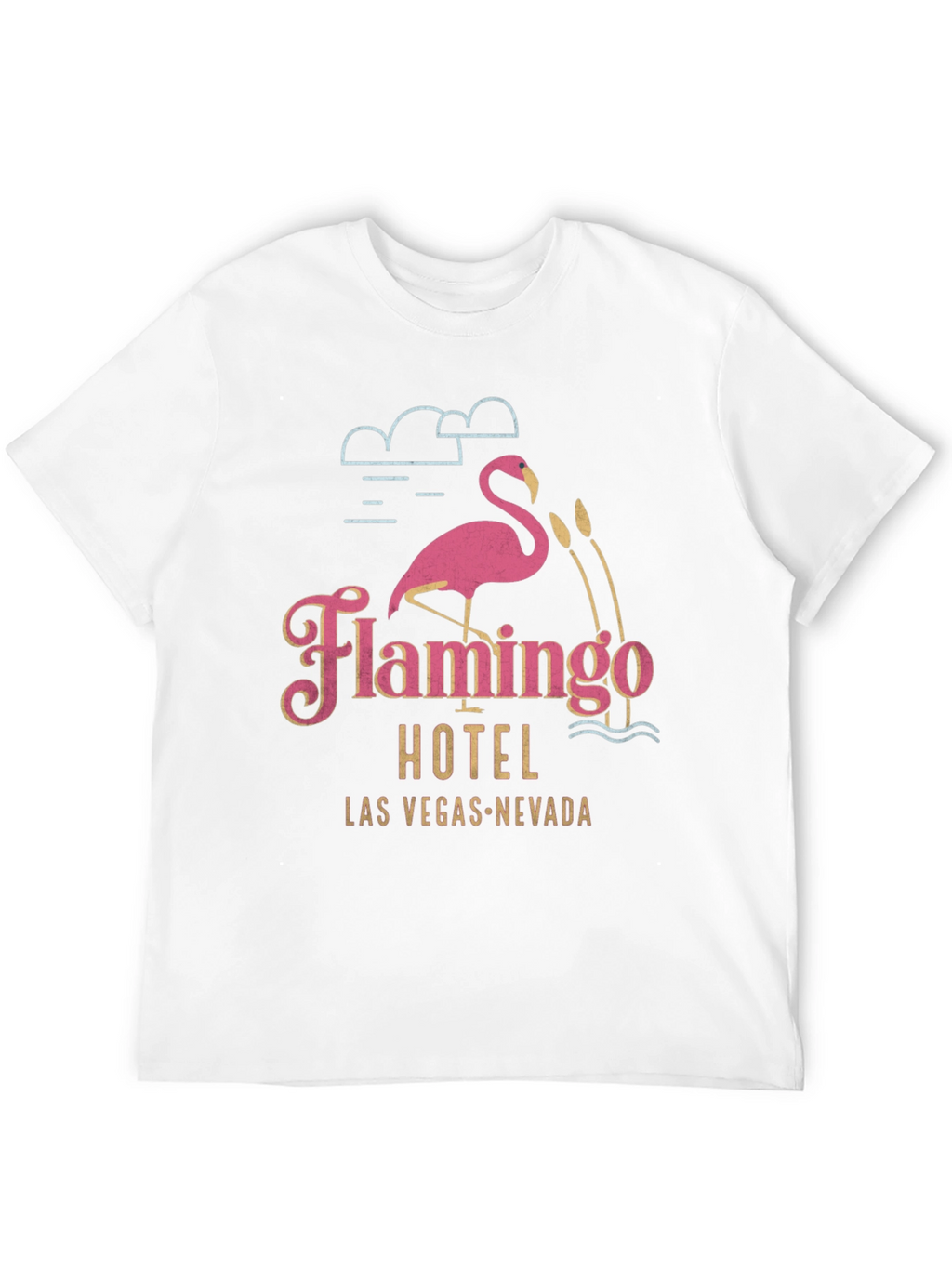 Flamingo Hotel T-Shirt - Las Vegas Retro Graphic Tee