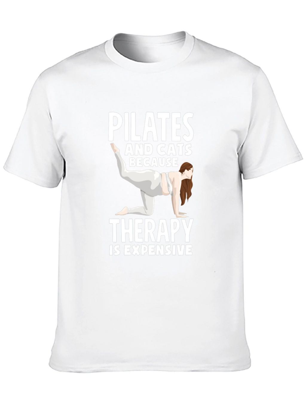 Pilates & Cats Therapy T-Shirt
