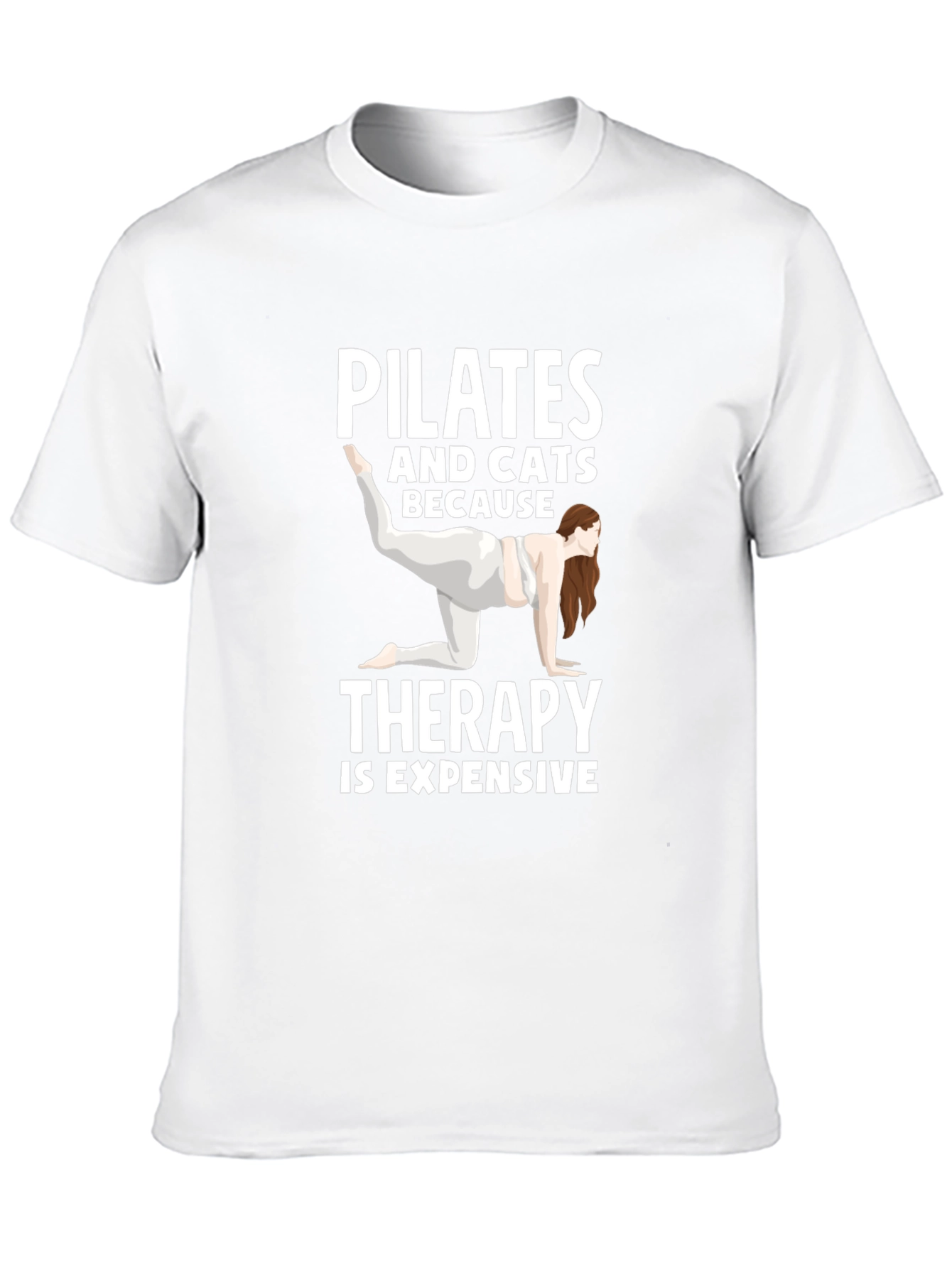 Pilates & Cats Therapy T-Shirt