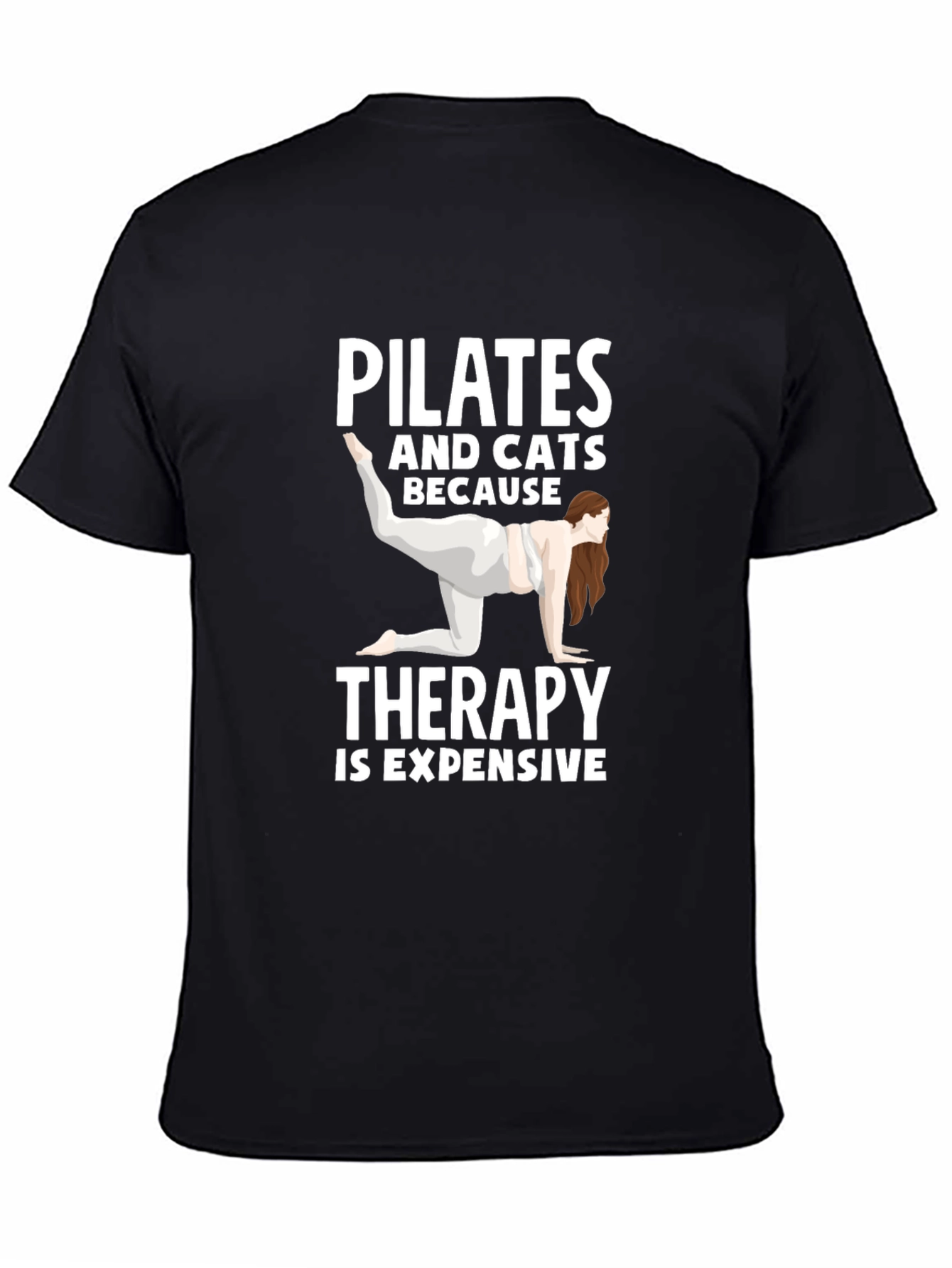 Pilates & Cats Therapy T-Shirt