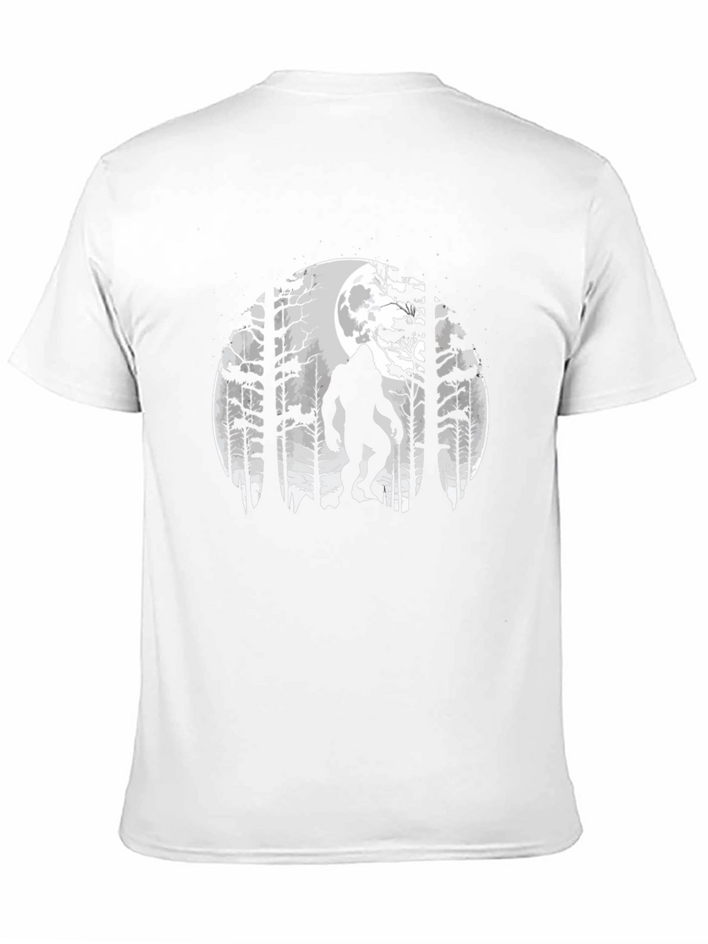 Bigfoot Moon Silhouette T-Shirt