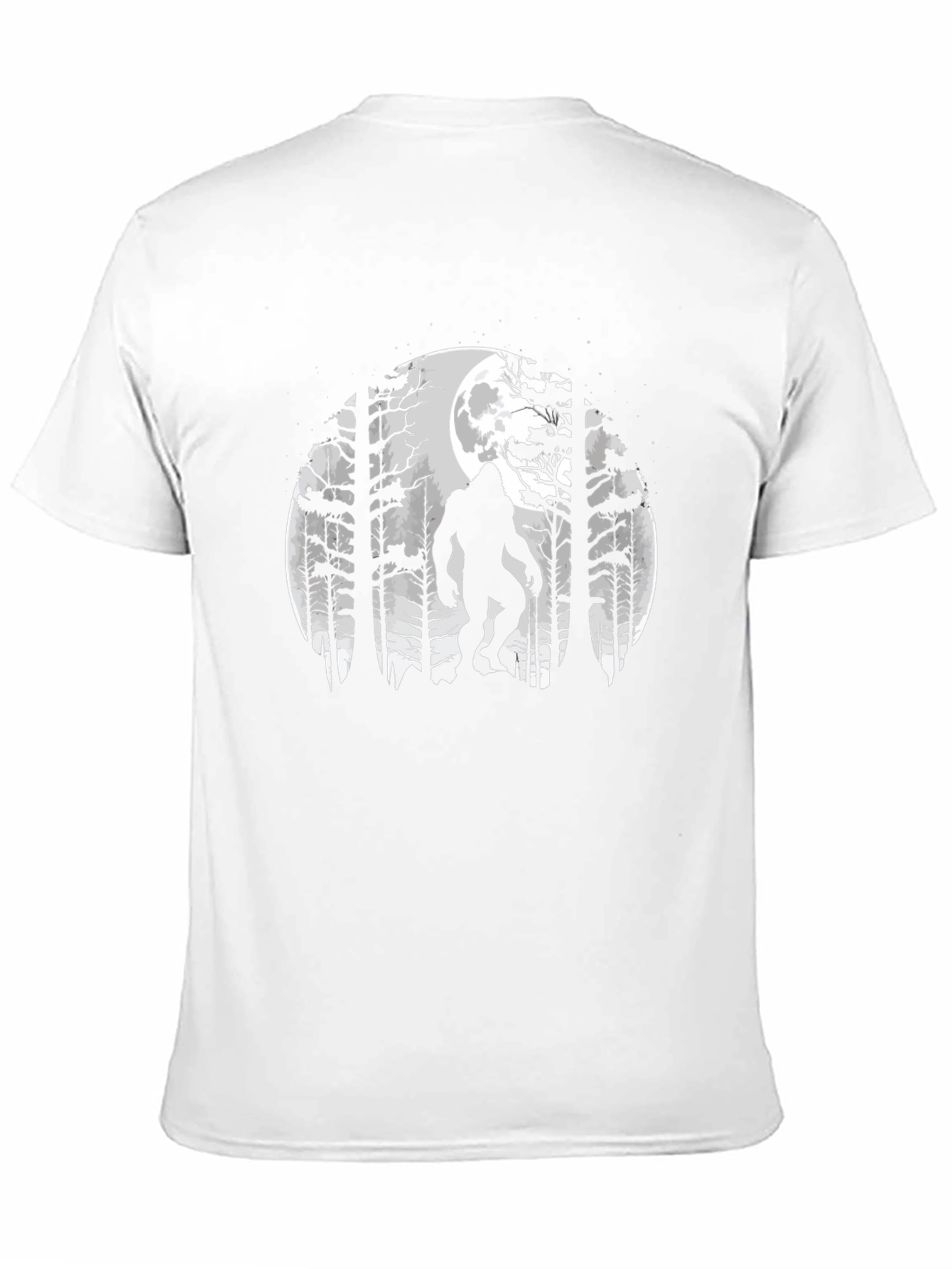 Bigfoot Moon Silhouette T-Shirt