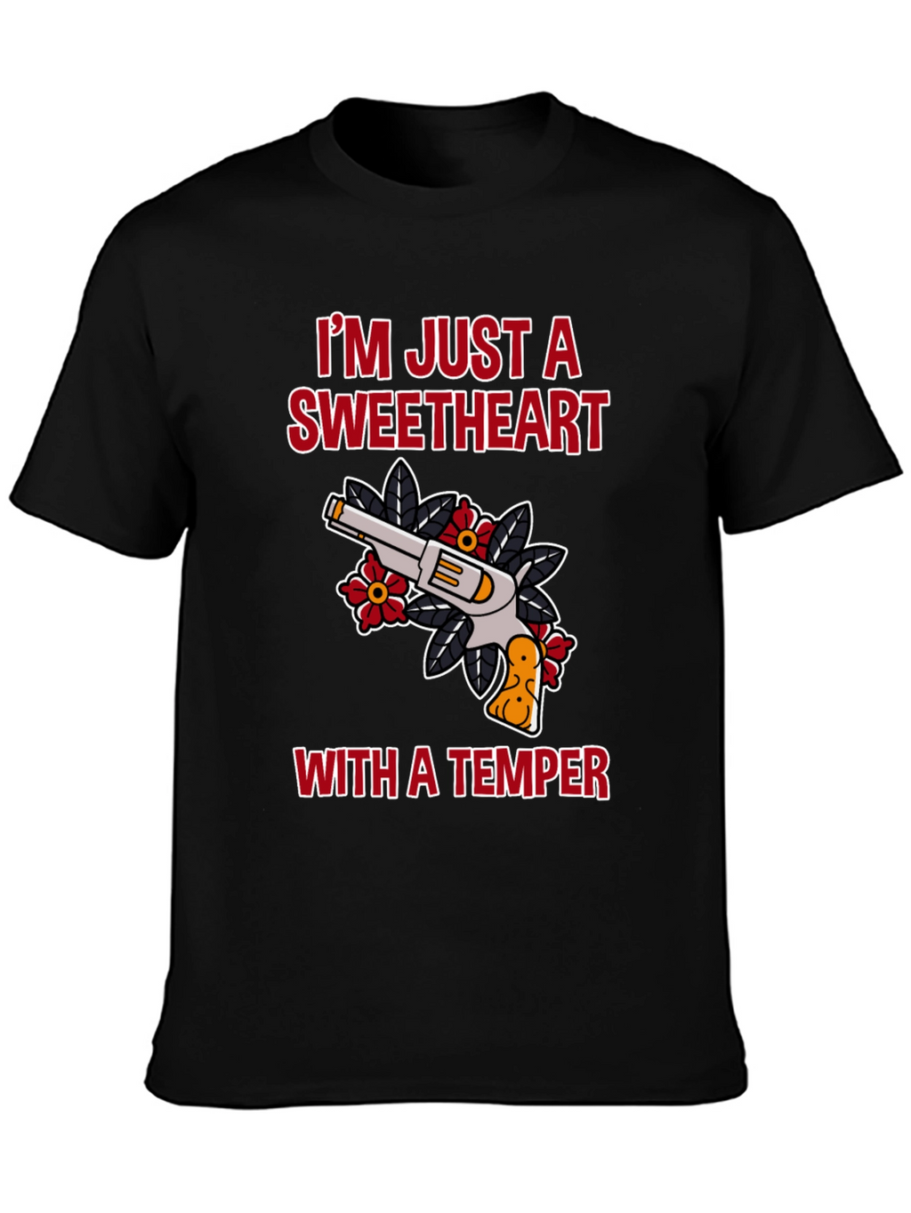 Sweetheart Temper Gun Graphic Tee