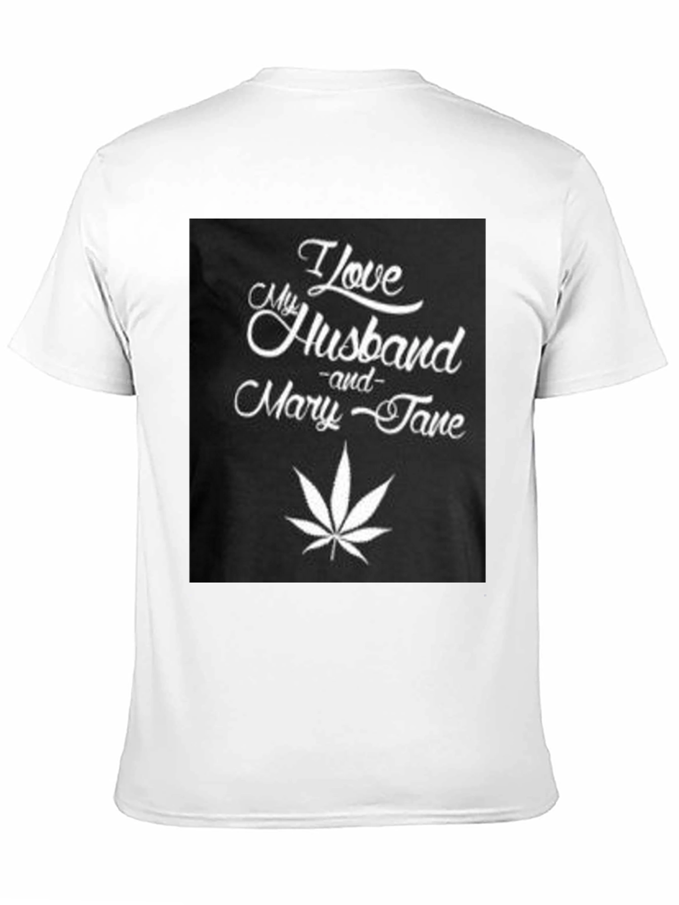 I Love My Husband & Mary Jane Graphic T-Shirt
