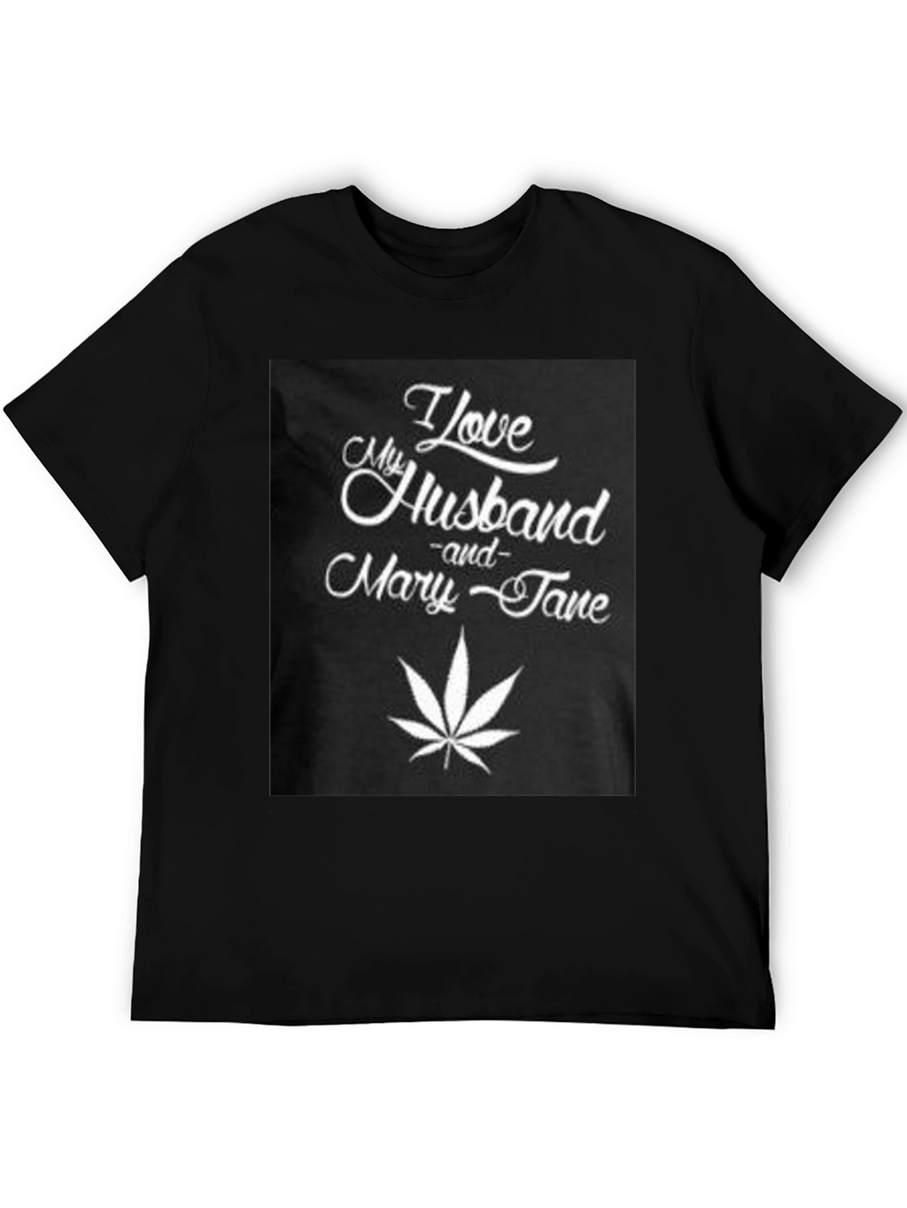 I Love My Husband & Mary Jane Graphic T-Shirt