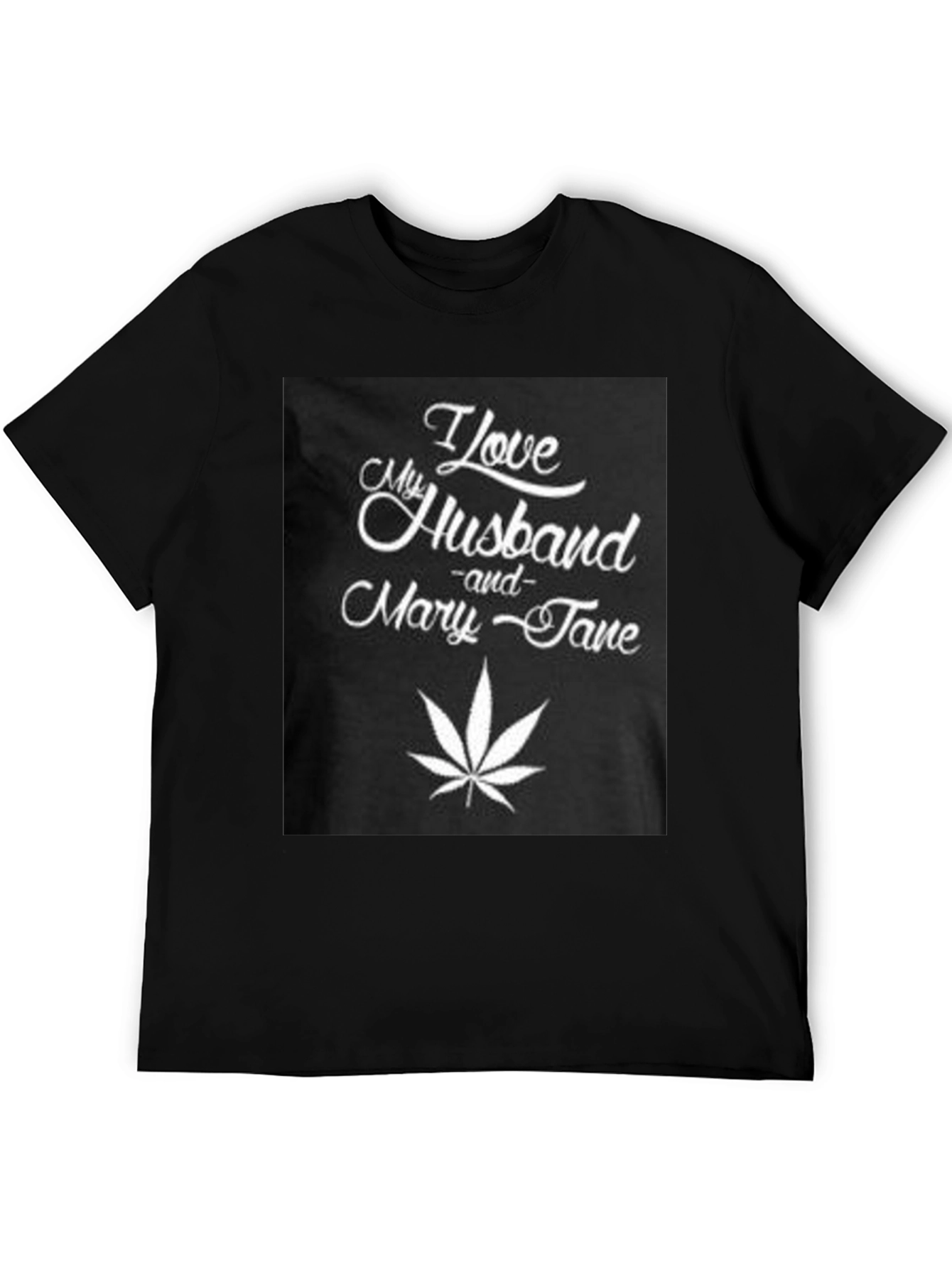 I Love My Husband & Mary Jane Graphic T-Shirt