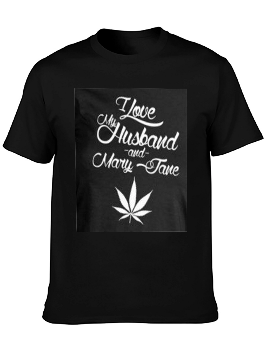 I Love My Husband & Mary Jane Graphic T-Shirt