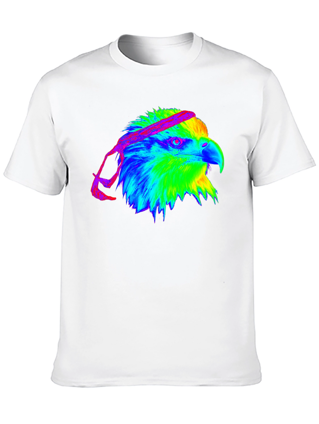 Eagle Head Graphic Tee - Black T-Shirt