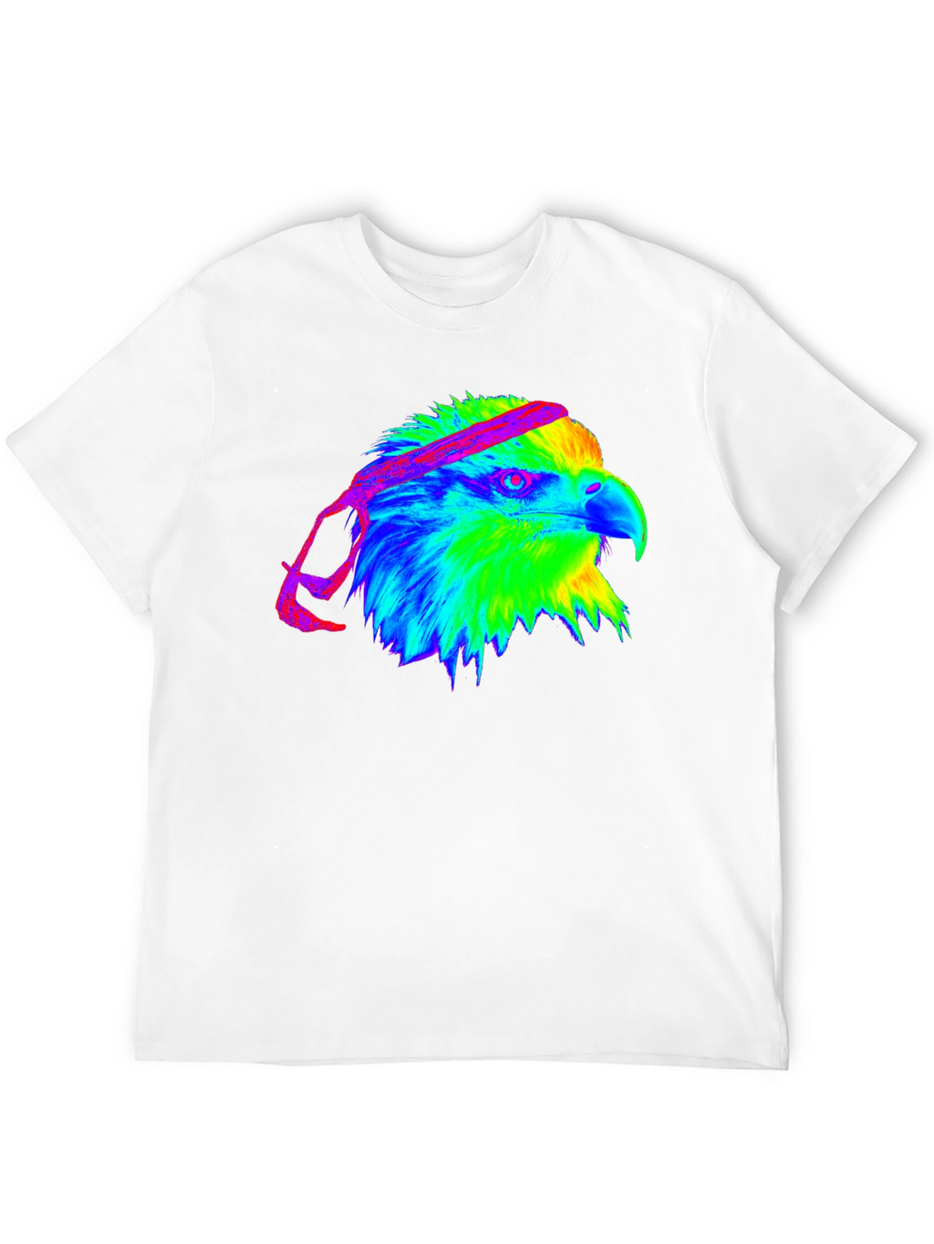 Eagle Head Graphic Tee - Black T-Shirt