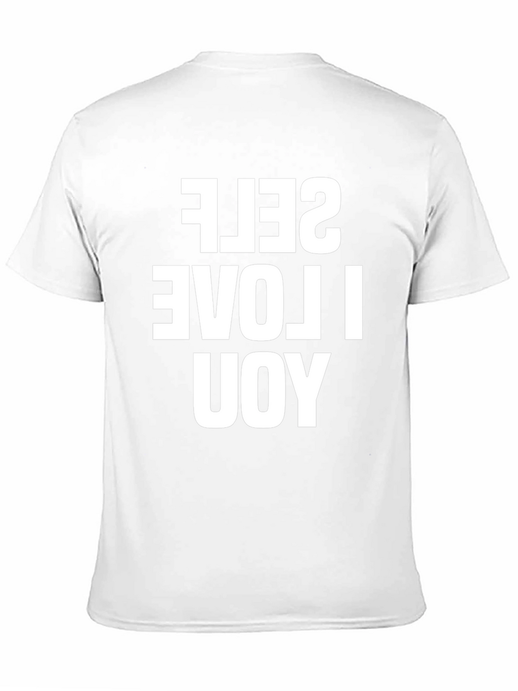 I Love Yourself Reversible Print T-Shirt