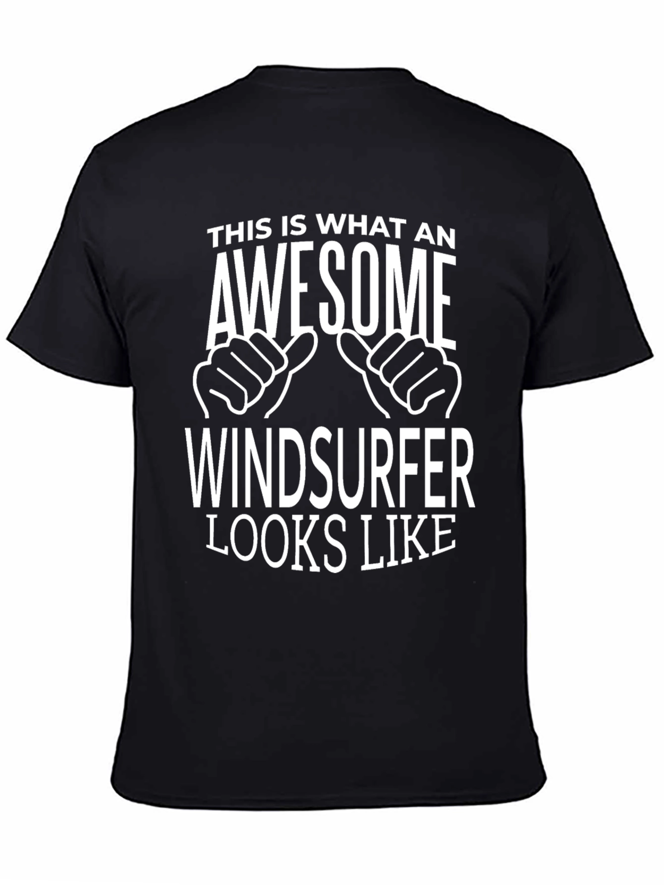 Awesome Windsurfer T-Shirt - Unique Design