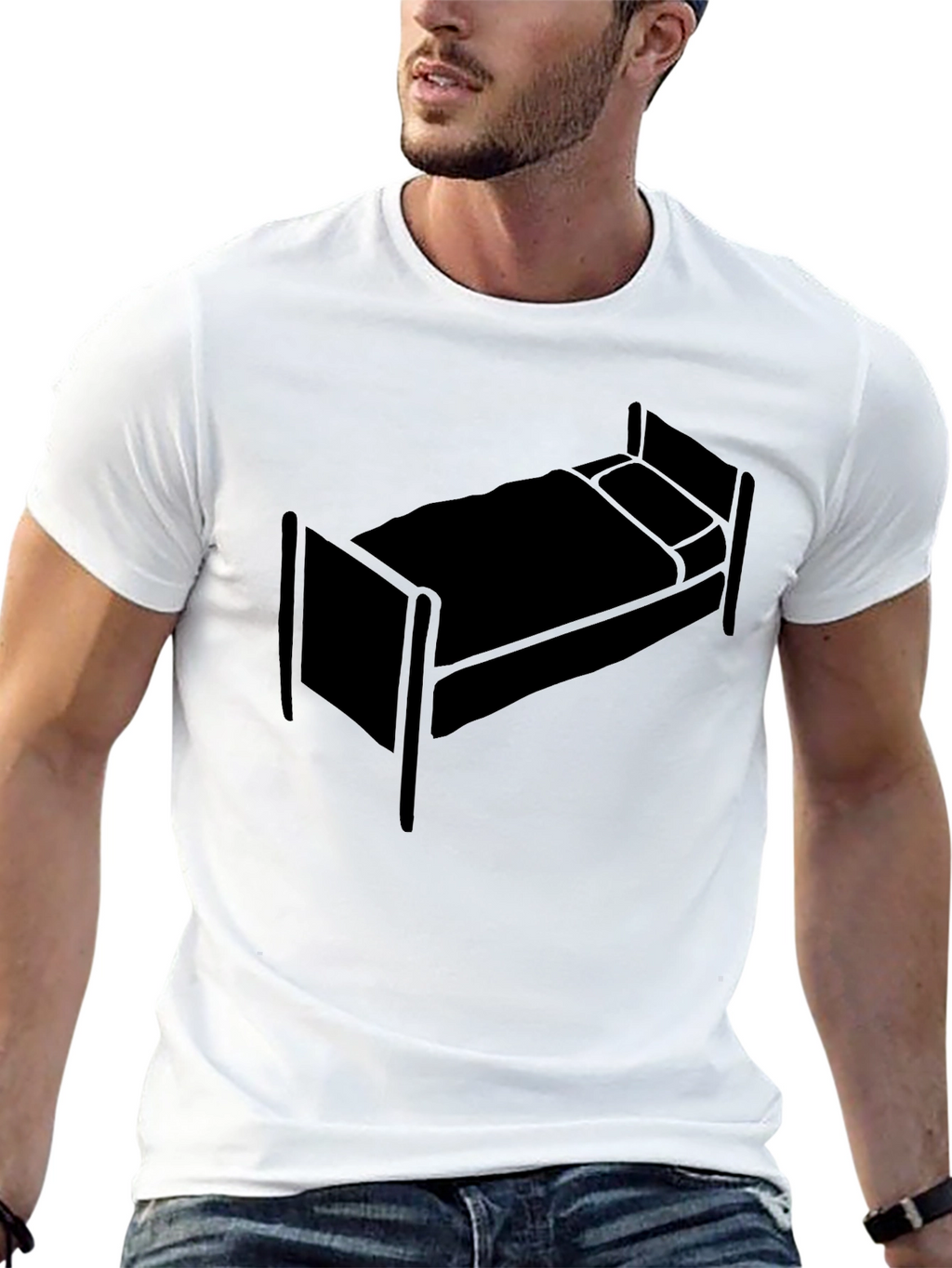 Bed Graphic T-Shirt - Sleepy Time Apparel