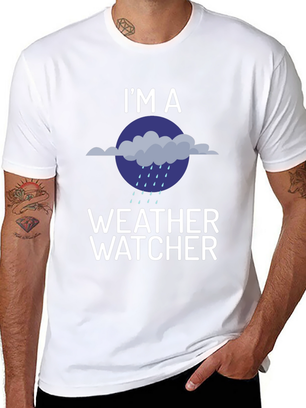 Weather Watcher T-Shirt - Humorous Graphic Tee