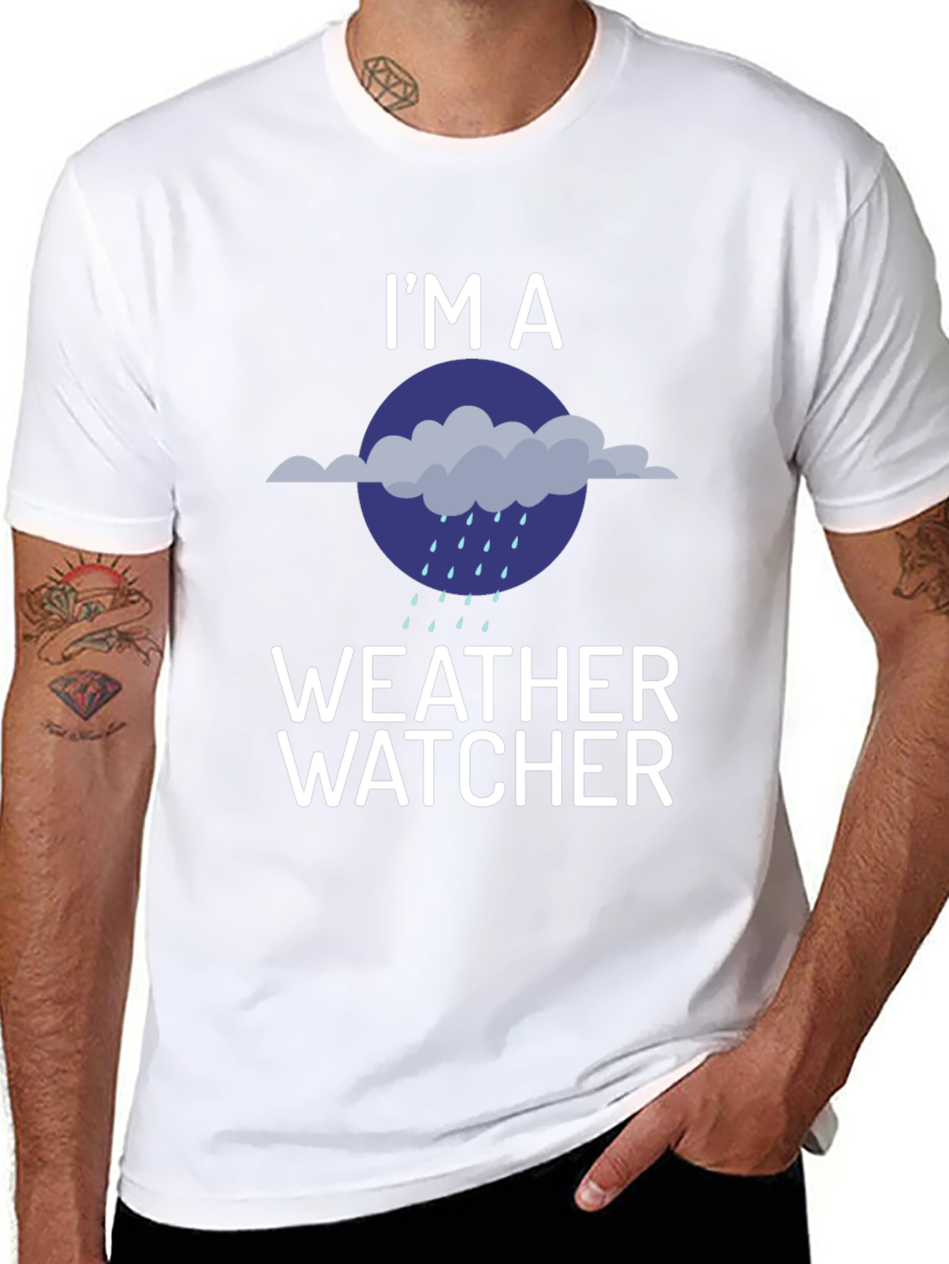 Weather Watcher T-Shirt - Humorous Graphic Tee