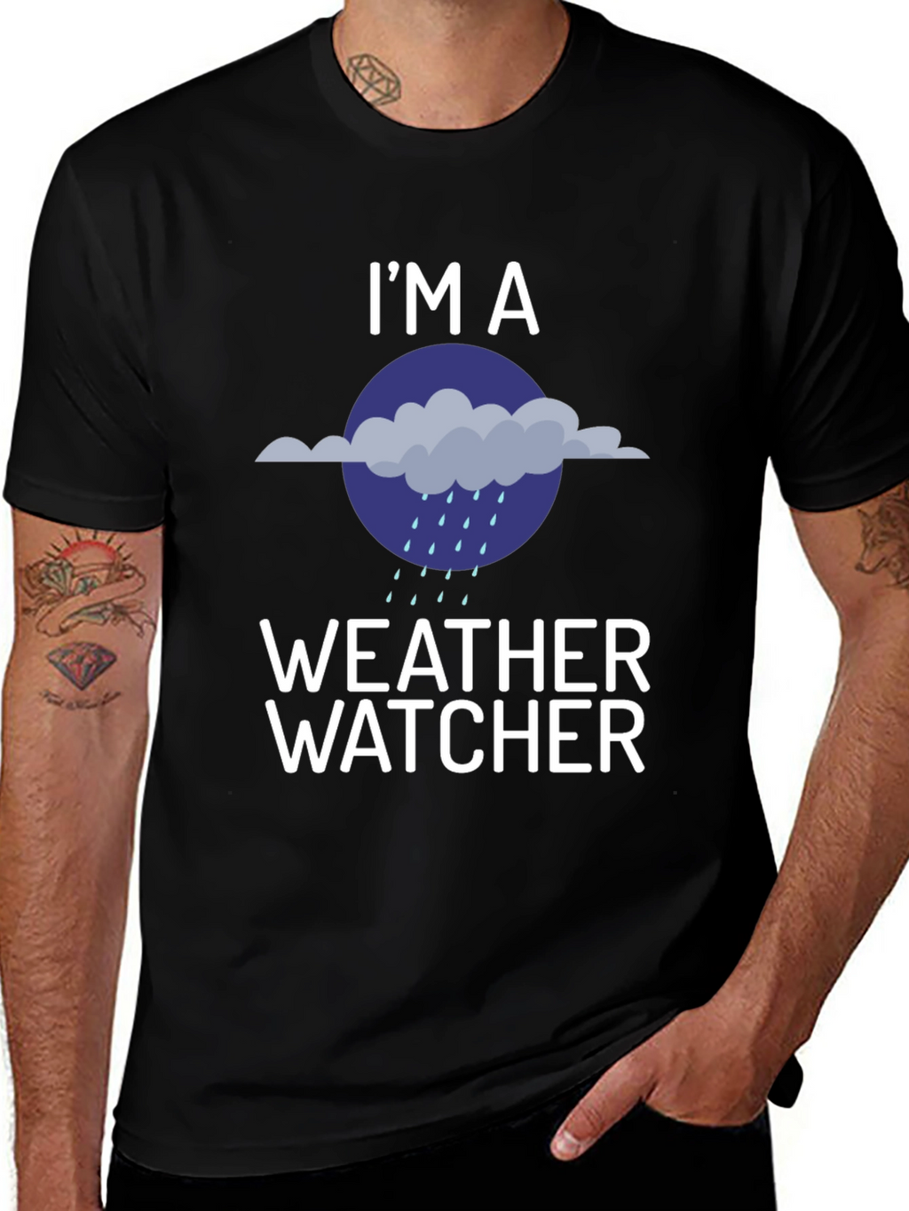 Weather Watcher T-Shirt - Humorous Graphic Tee