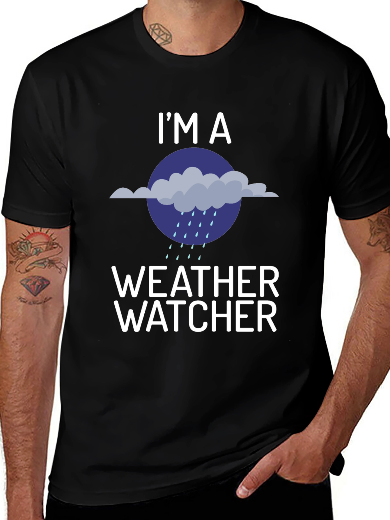 Weather Watcher T-Shirt - Humorous Graphic Tee