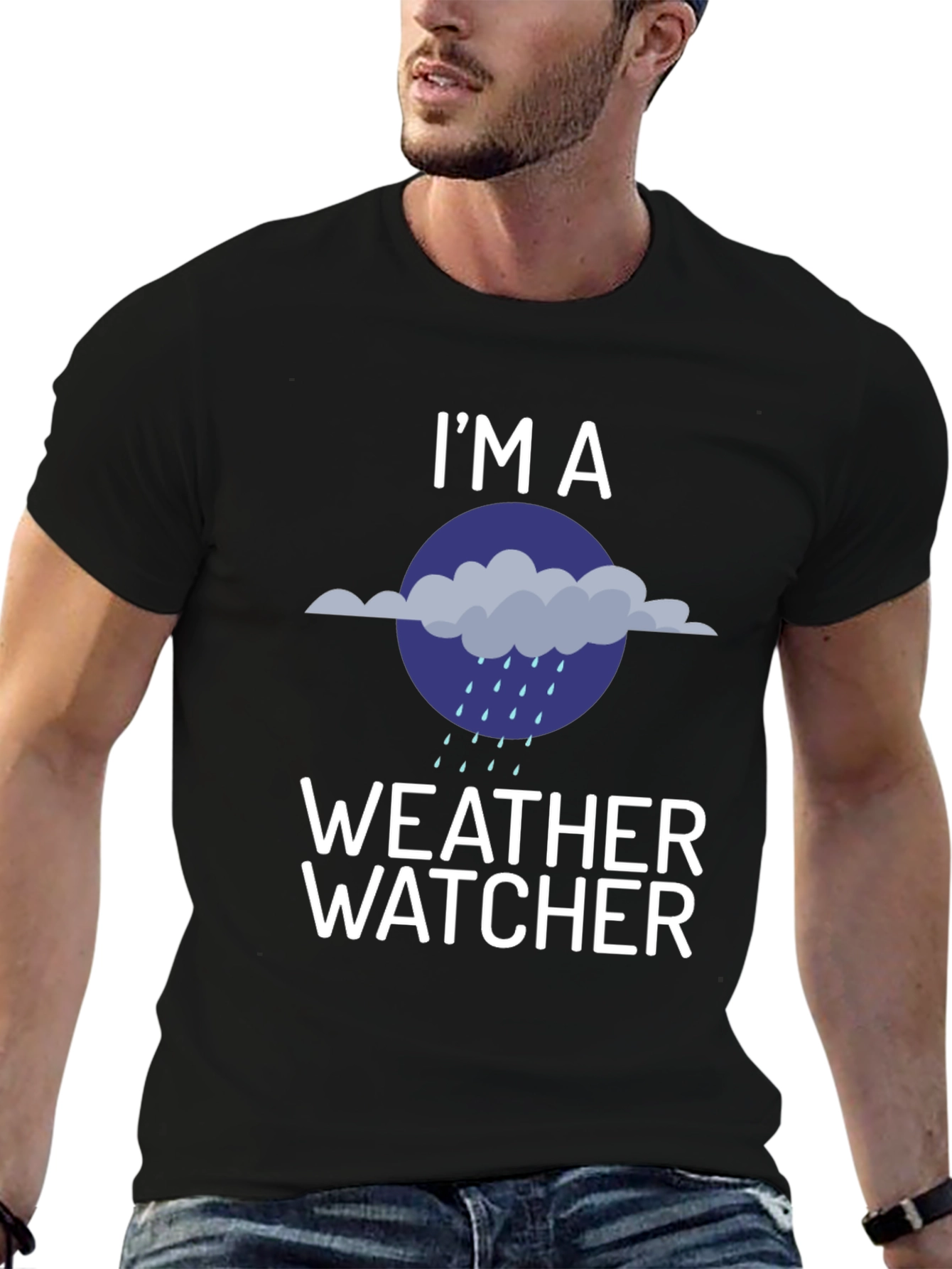 Weather Watcher T-Shirt - Humorous Graphic Tee