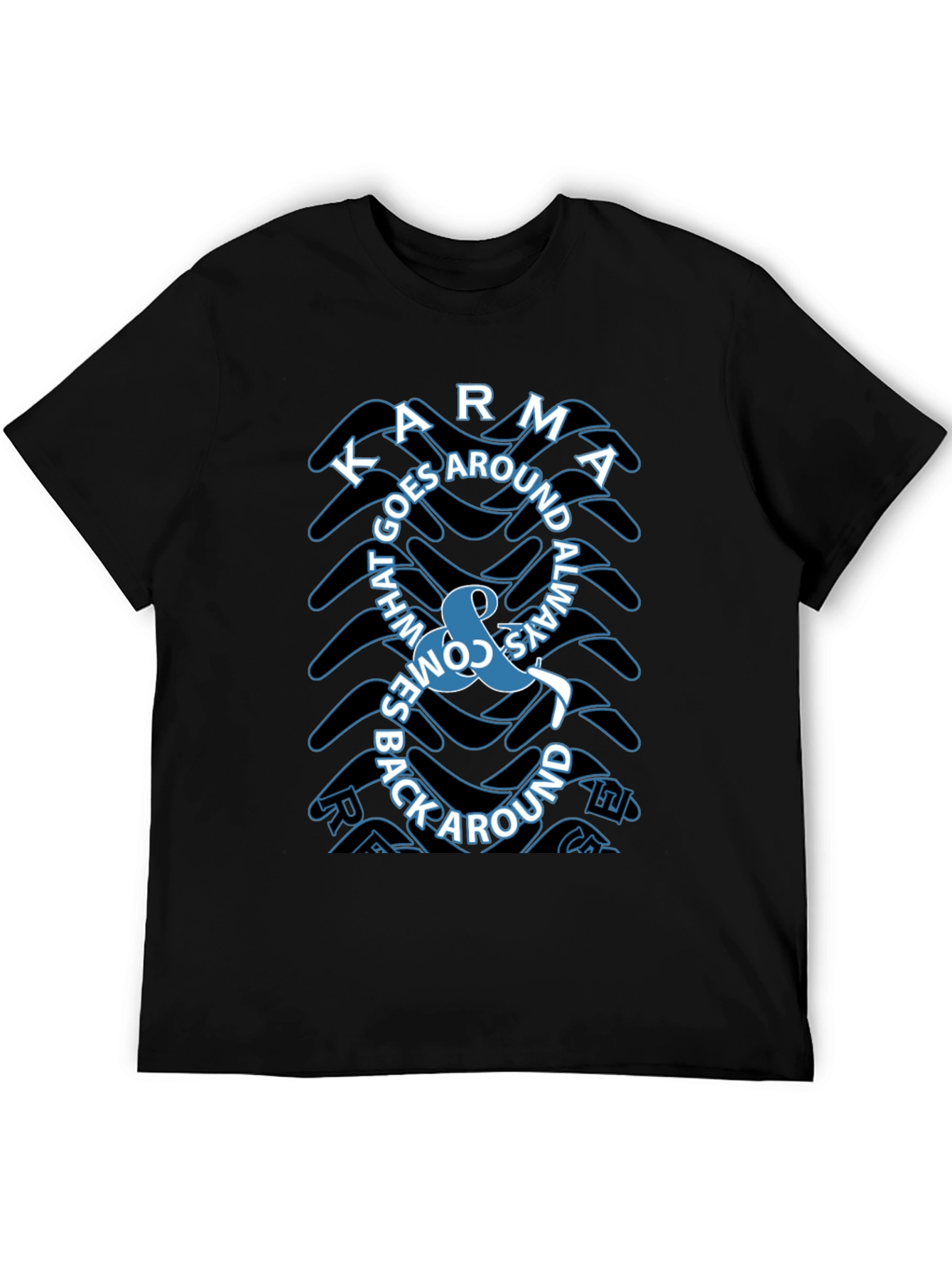Karma Boomerang Graphic Tee - What Goes Around Comes Around