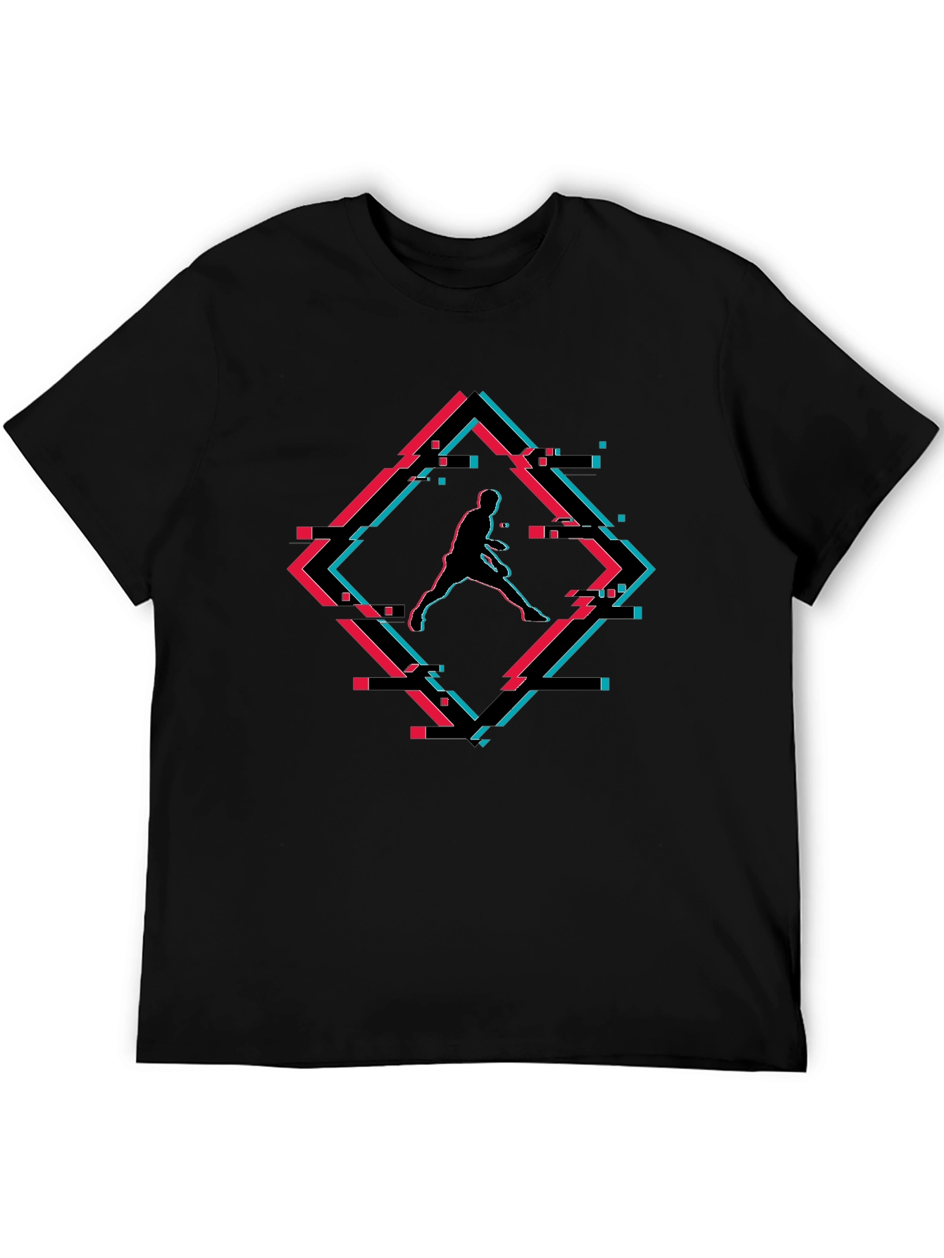Jumpman Glitch T-Shirt - Black