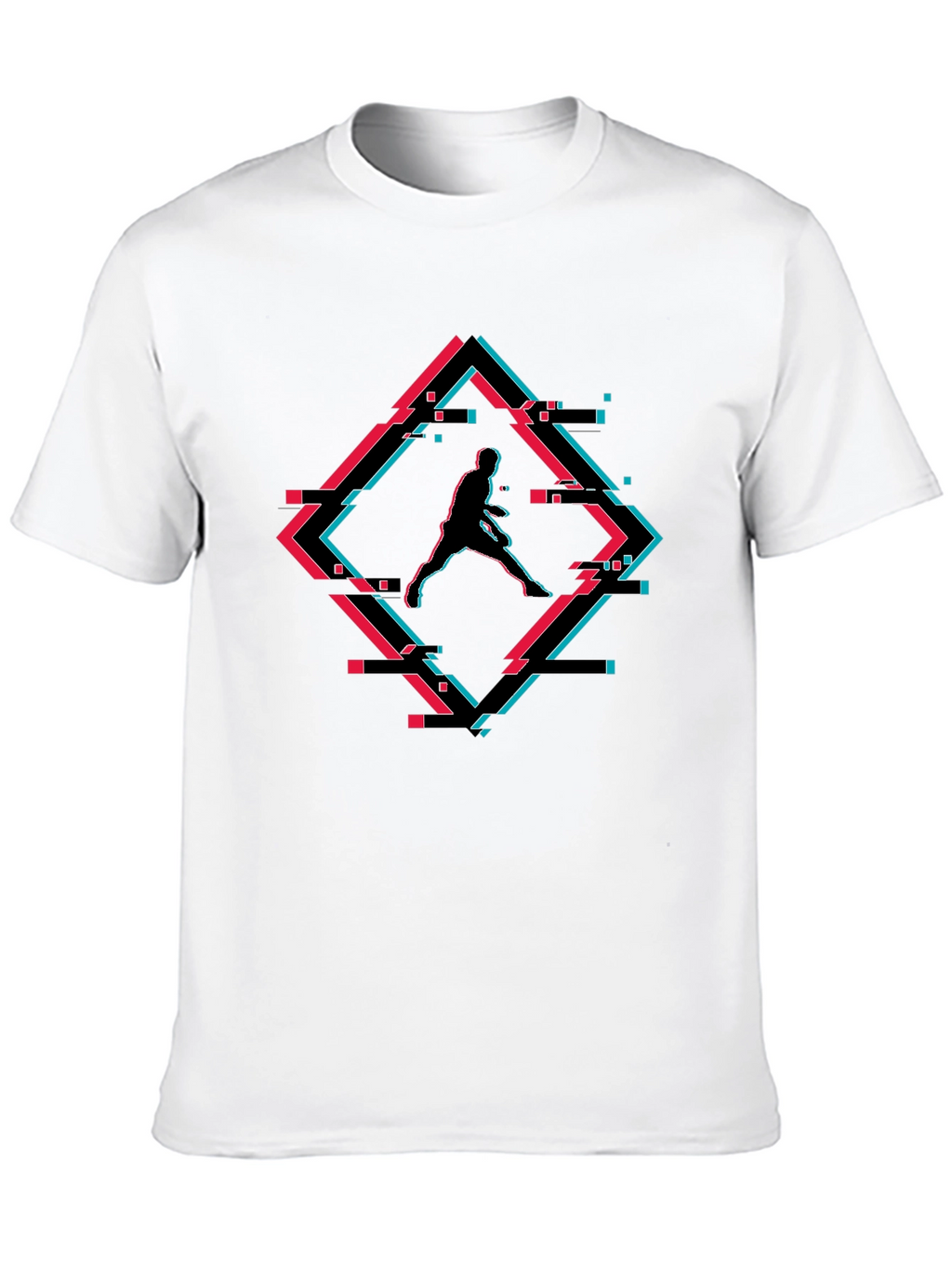 Jumpman Glitch T-Shirt - Black