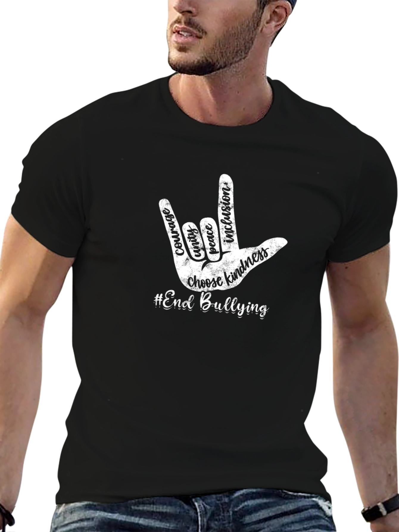 End Bullying T-Shirt: Kindness & Inclusion Design