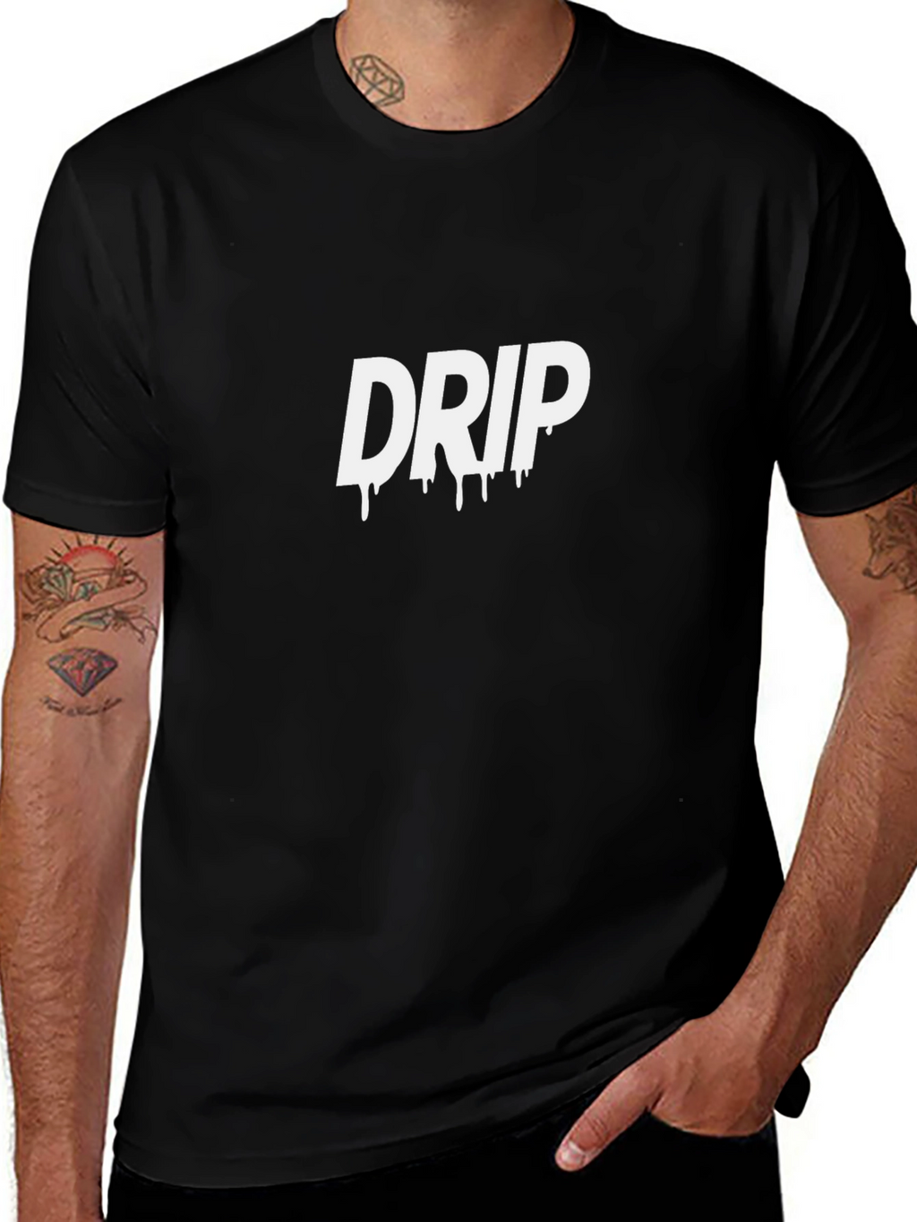 Drip Graphic Tee - Cool & Trendy Mens T-Shirt