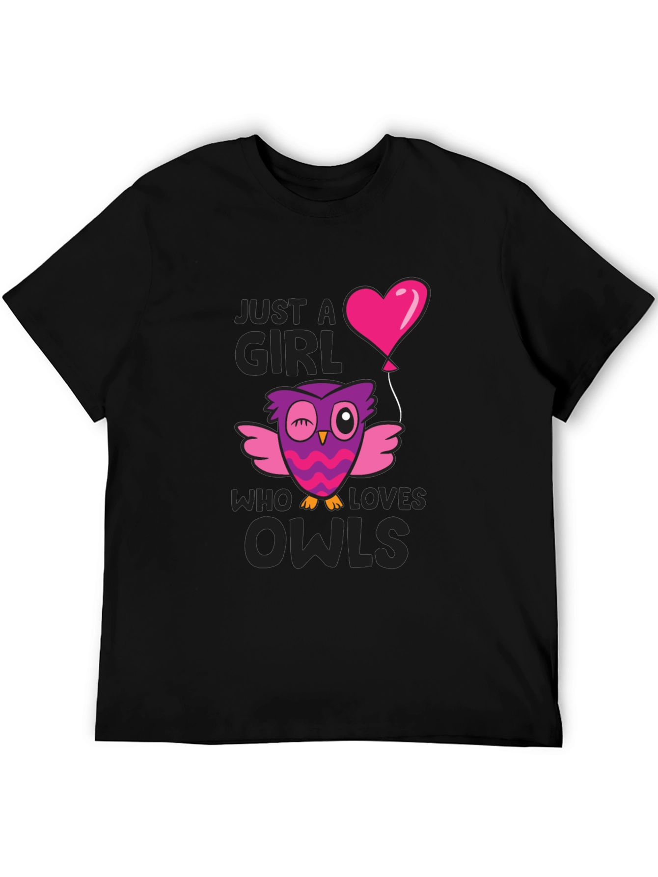 Just A Girl Who Loves Owls T-Shirt
