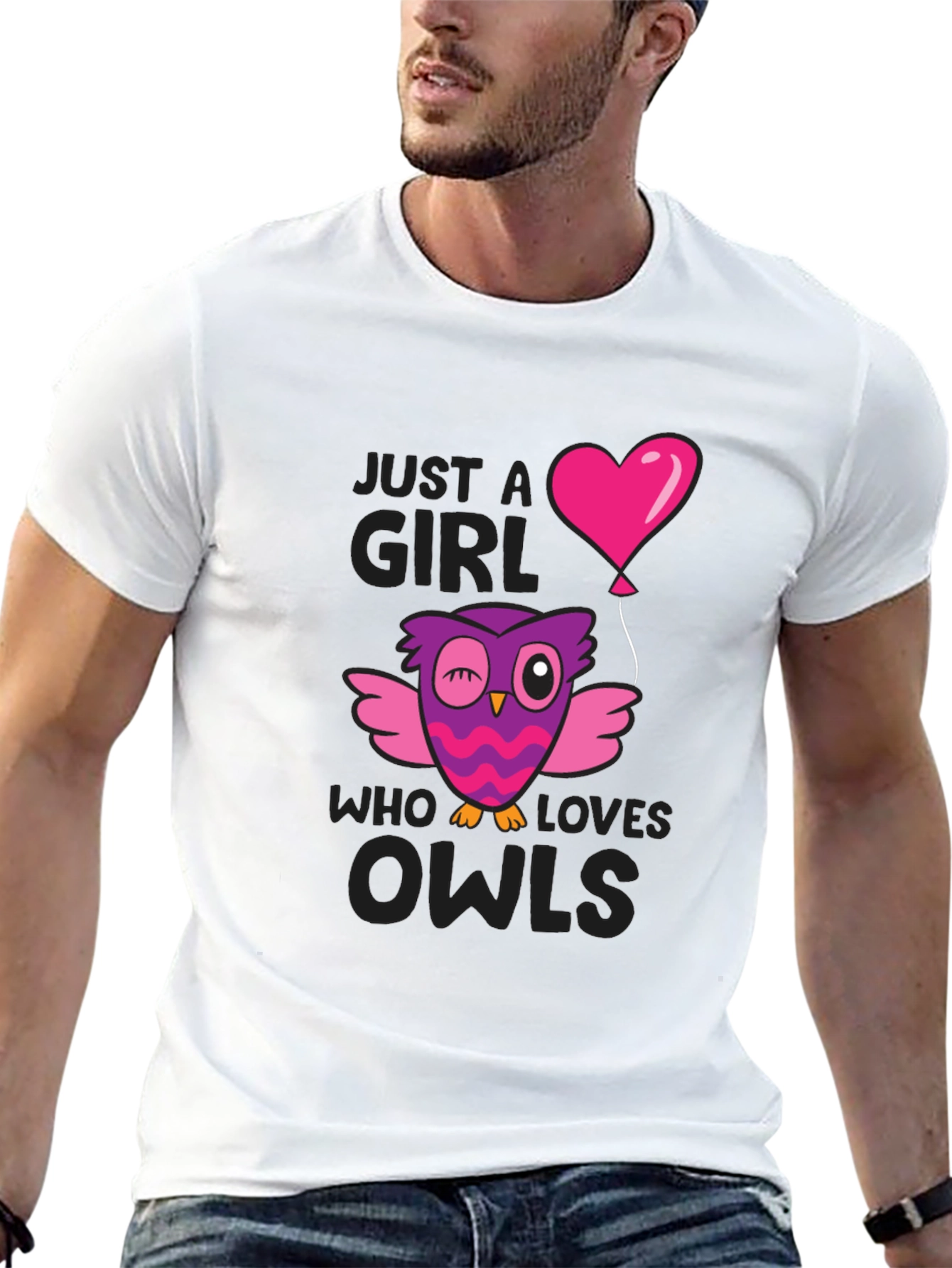 Just A Girl Who Loves Owls T-Shirt