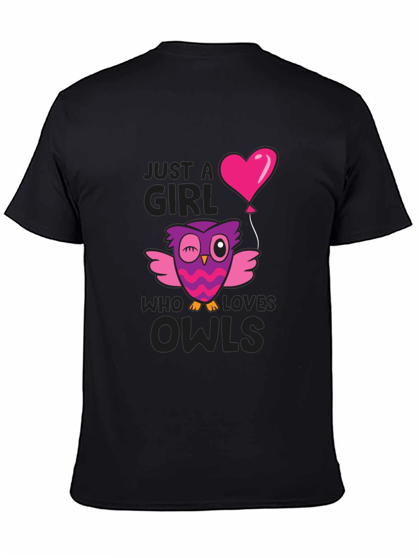 Just A Girl Who Loves Owls T-Shirt