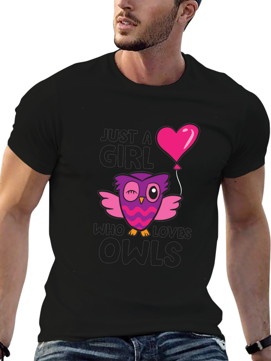 Just A Girl Who Loves Owls T-Shirt