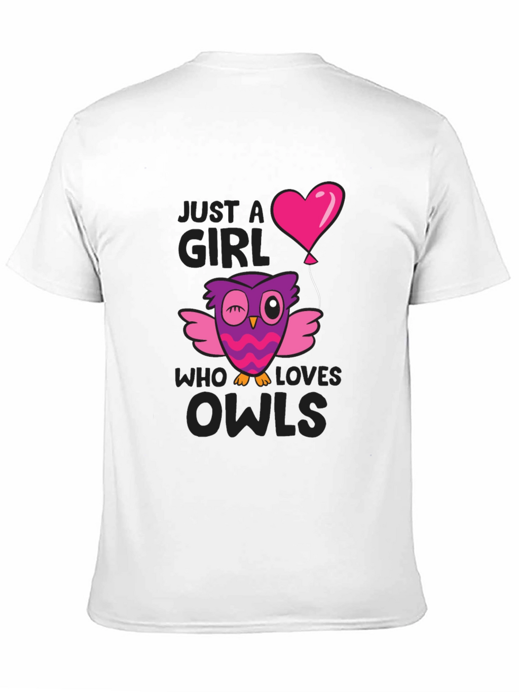Just A Girl Who Loves Owls T-Shirt