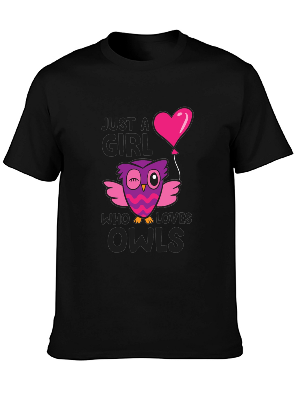 Just A Girl Who Loves Owls T-Shirt