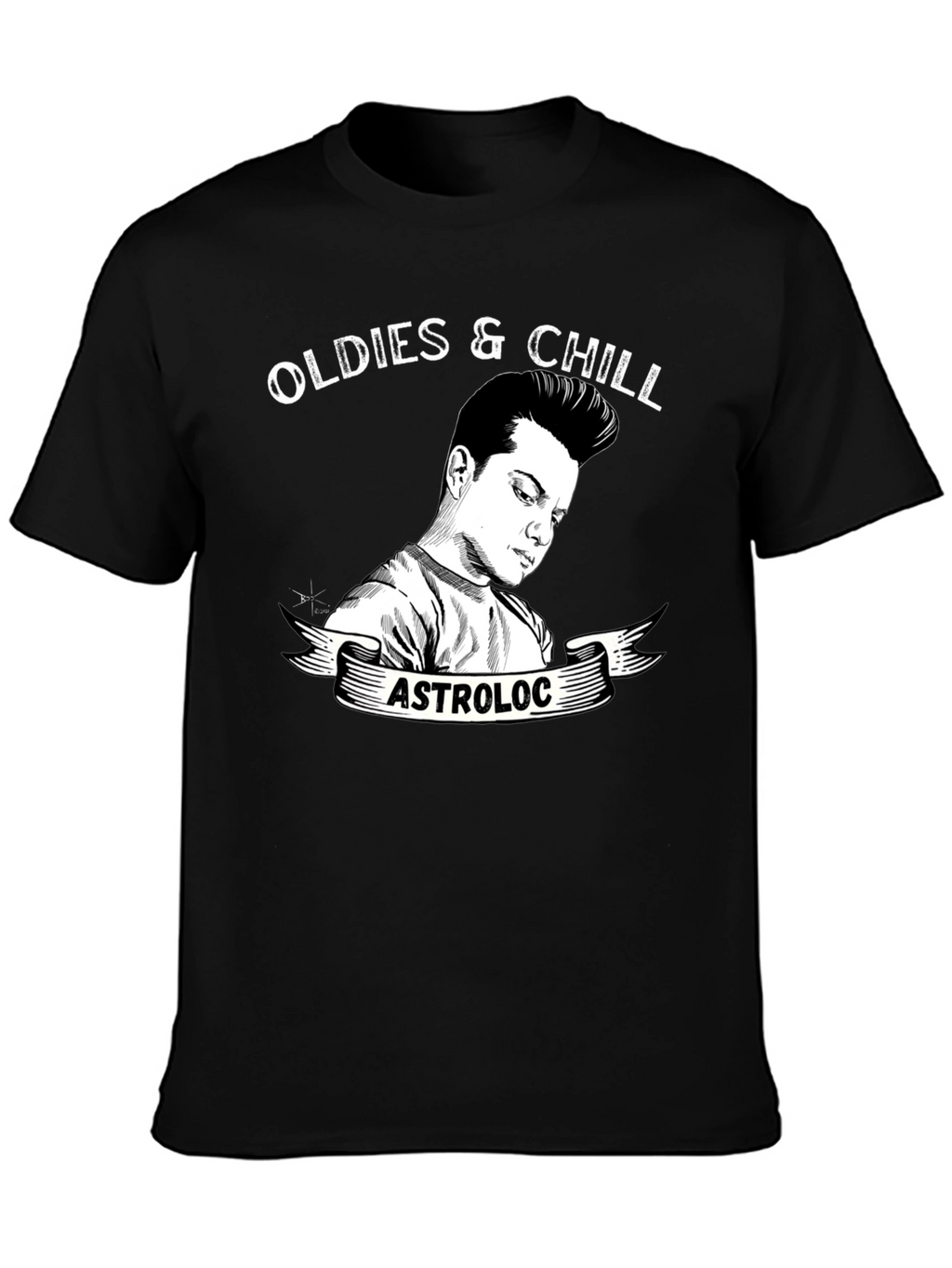 Oldies & Chill T-Shirt - Astroloc Graphic Tee