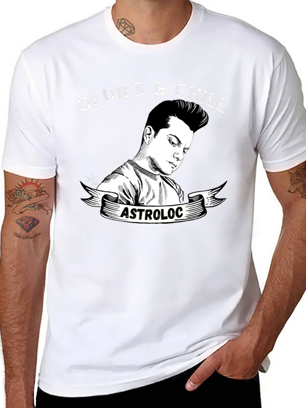 Oldies & Chill T-Shirt - Astroloc Graphic Tee