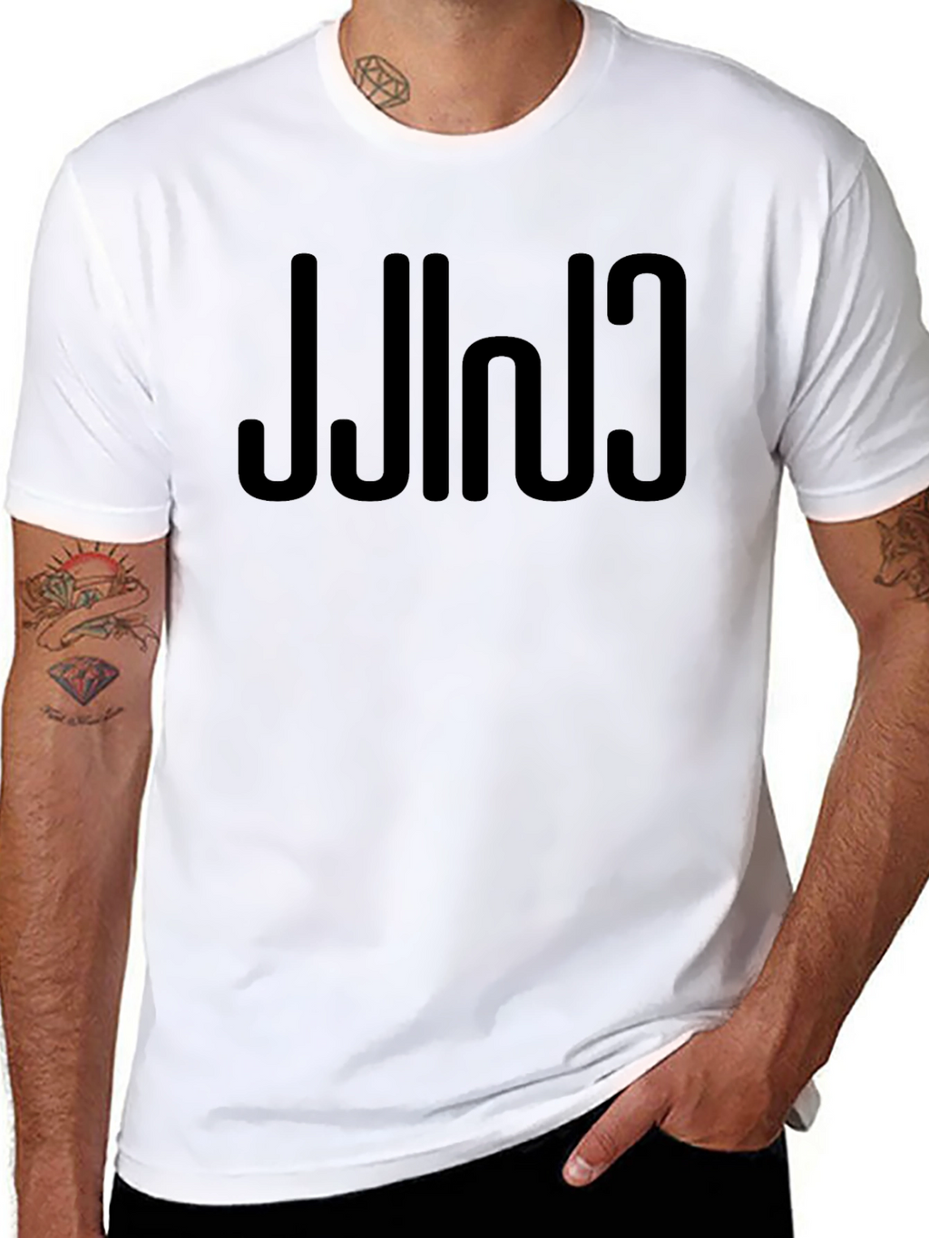 CHILL Inverted Graphic T-Shirt