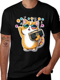 Cool Cat Boombox Graphic Tee