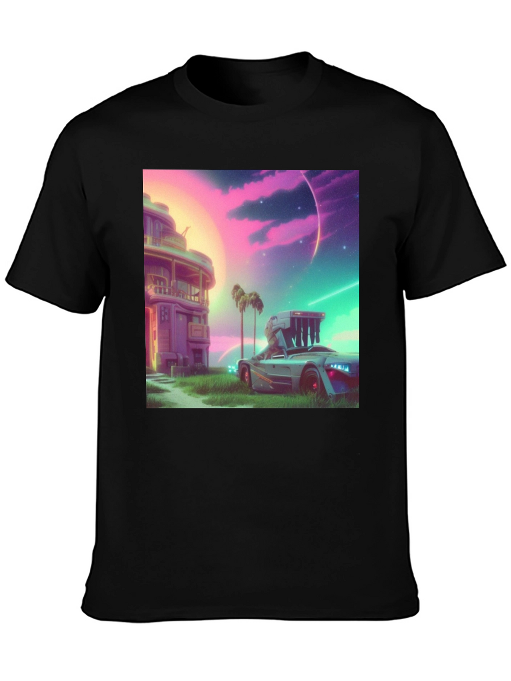 Retro Future T-Shirt - Vaporwave Design