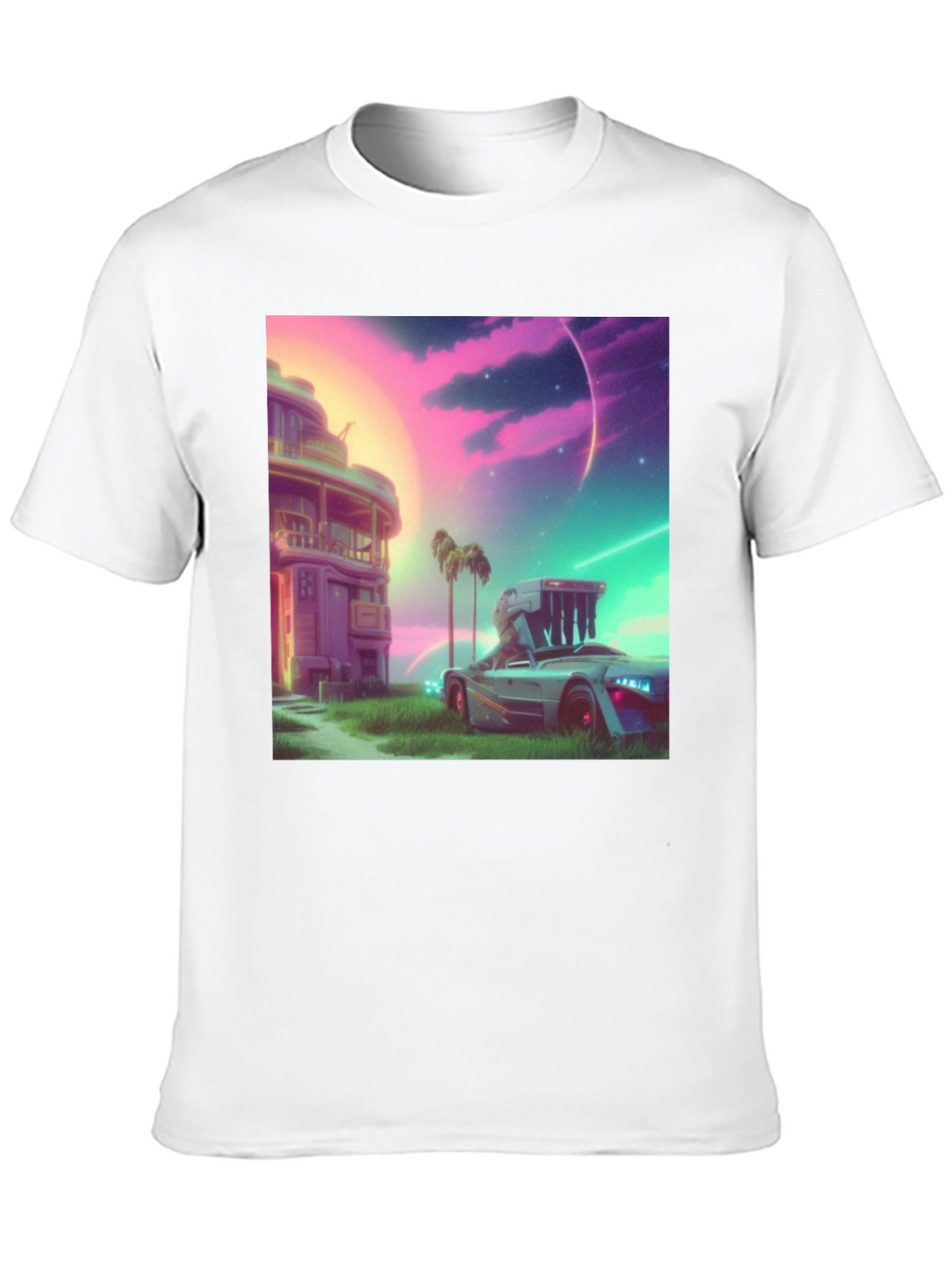 Retro Future T-Shirt - Vaporwave Design