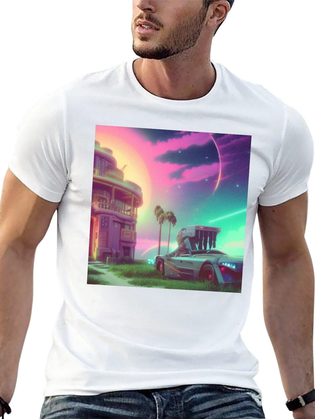 Retro Future T-Shirt - Vaporwave Design