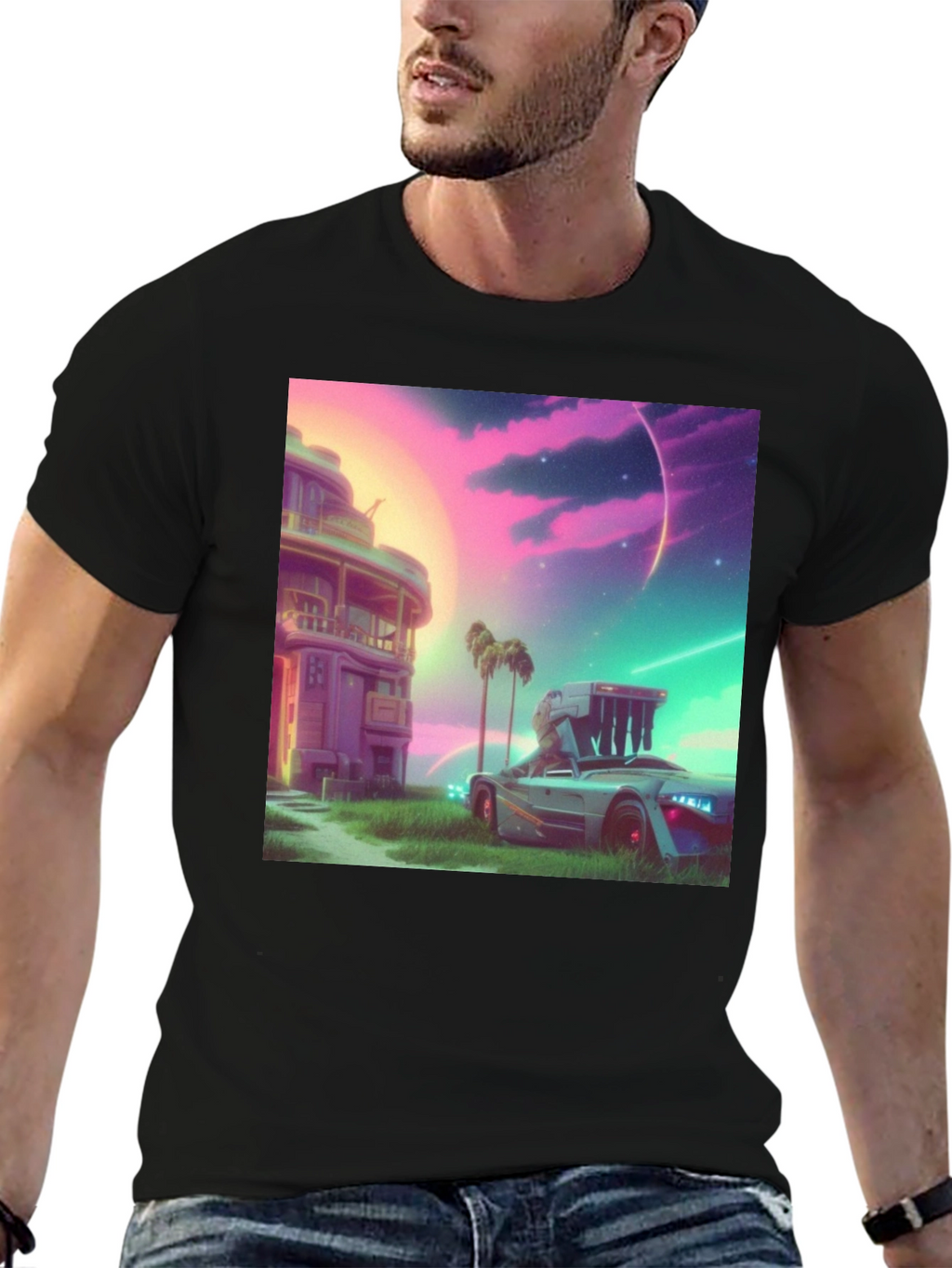 Retro Future T-Shirt - Vaporwave Design