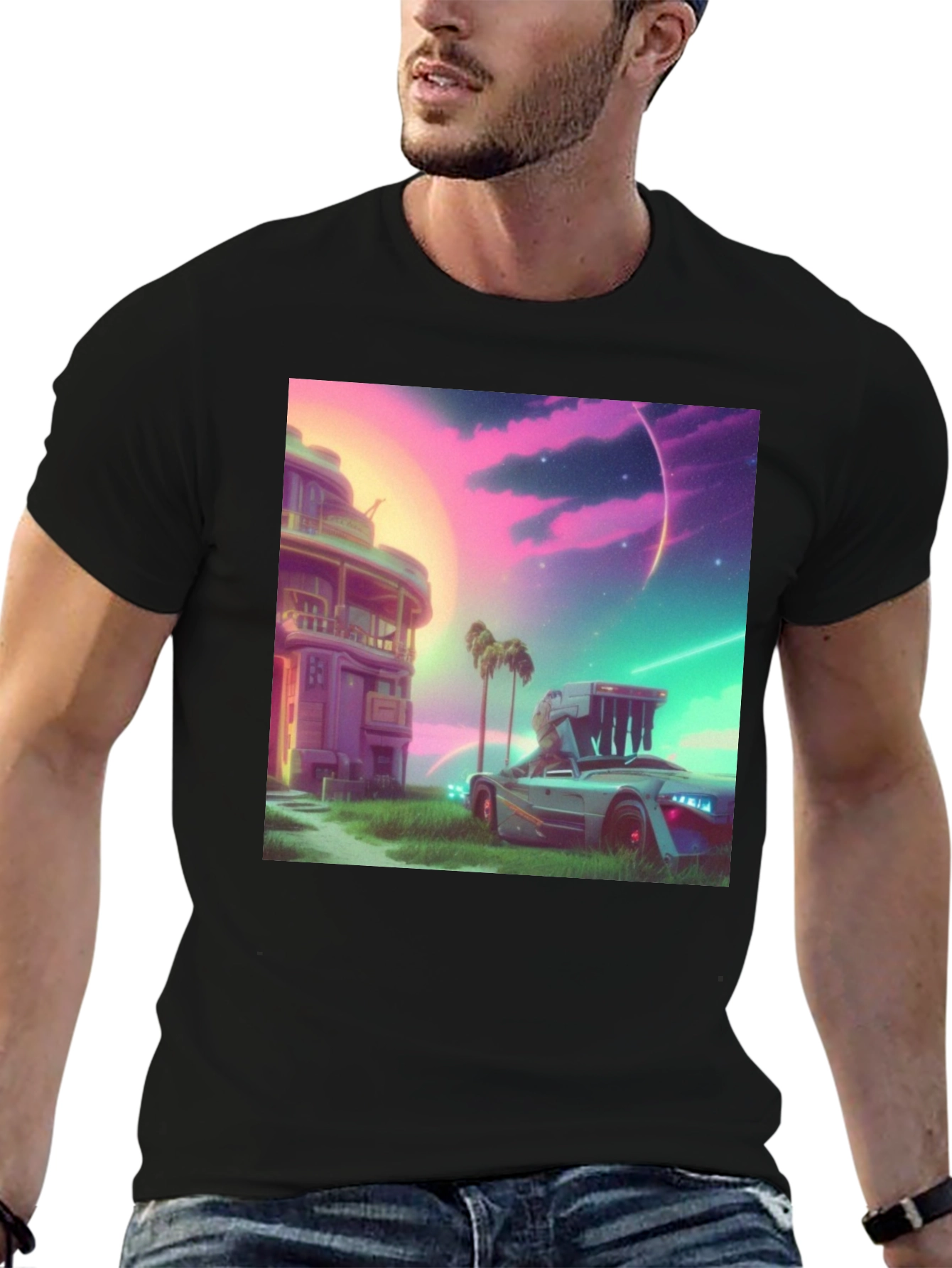 Retro Future T-Shirt - Vaporwave Design