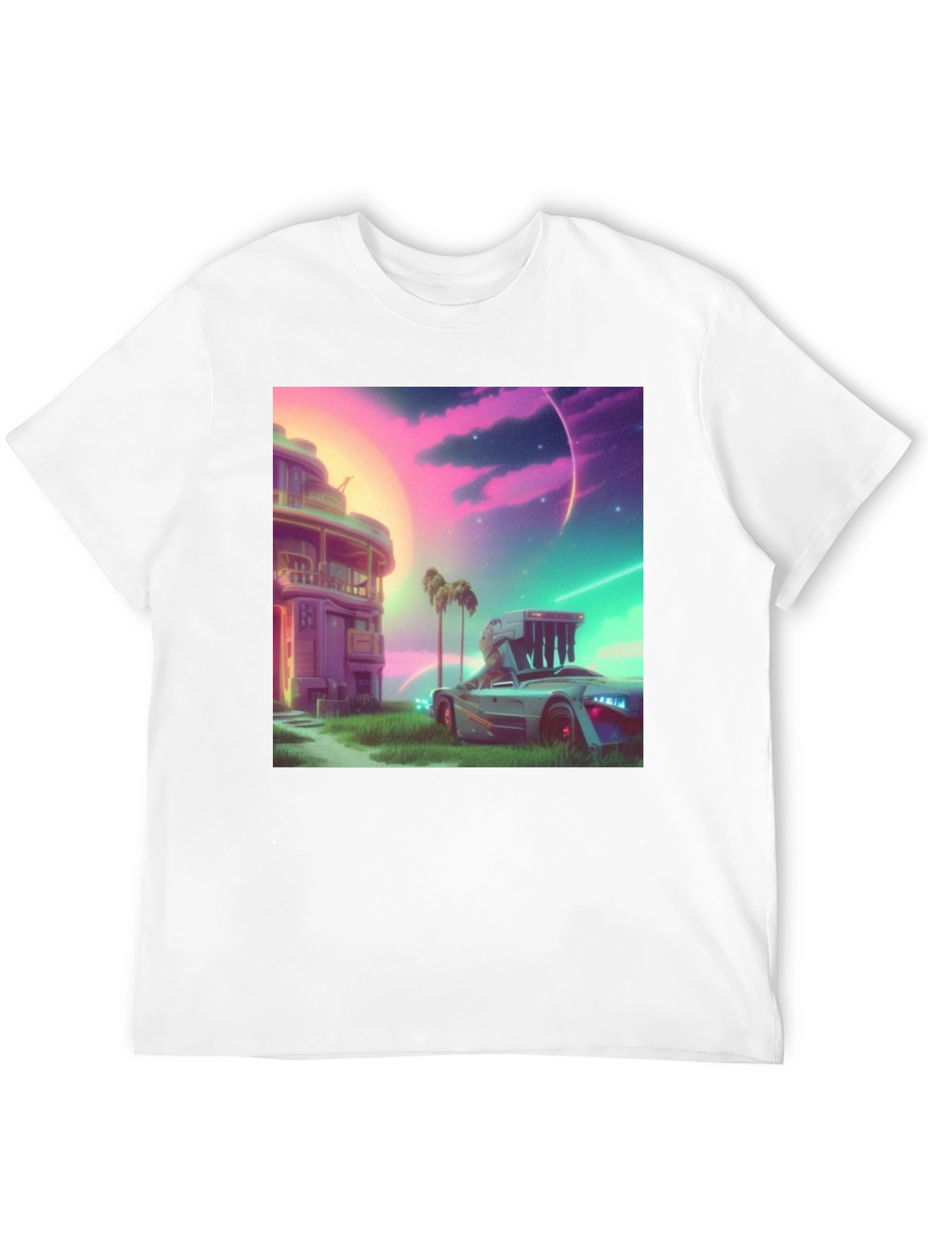 Retro Future T-Shirt - Vaporwave Design