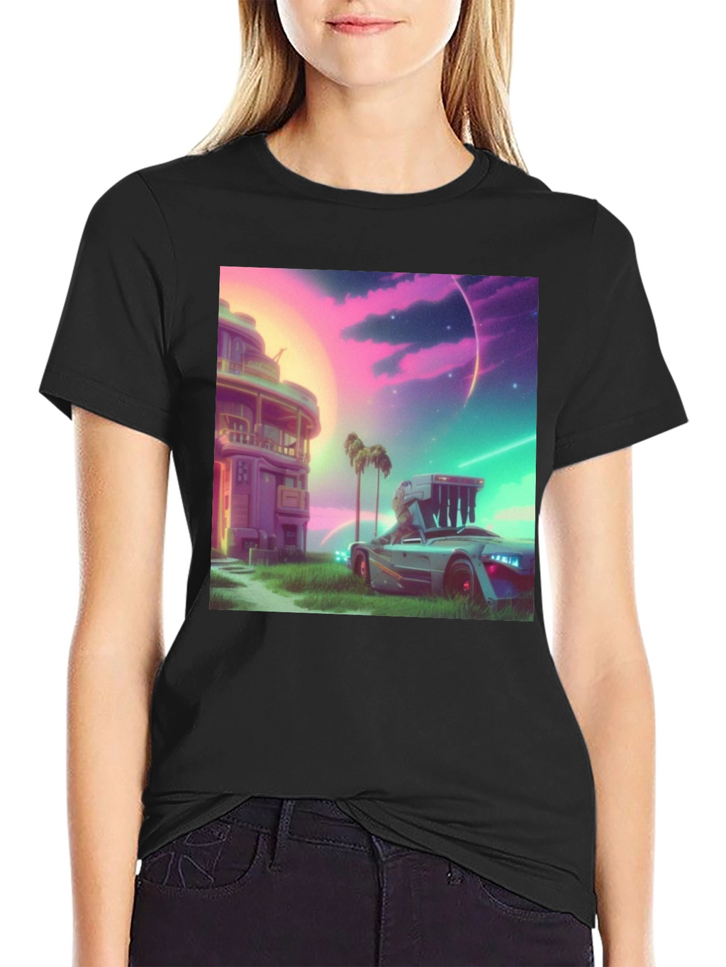 Retro Future T-Shirt - Vaporwave Design