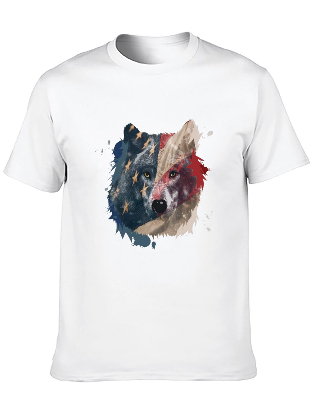 American Wolf Graphic Tee
