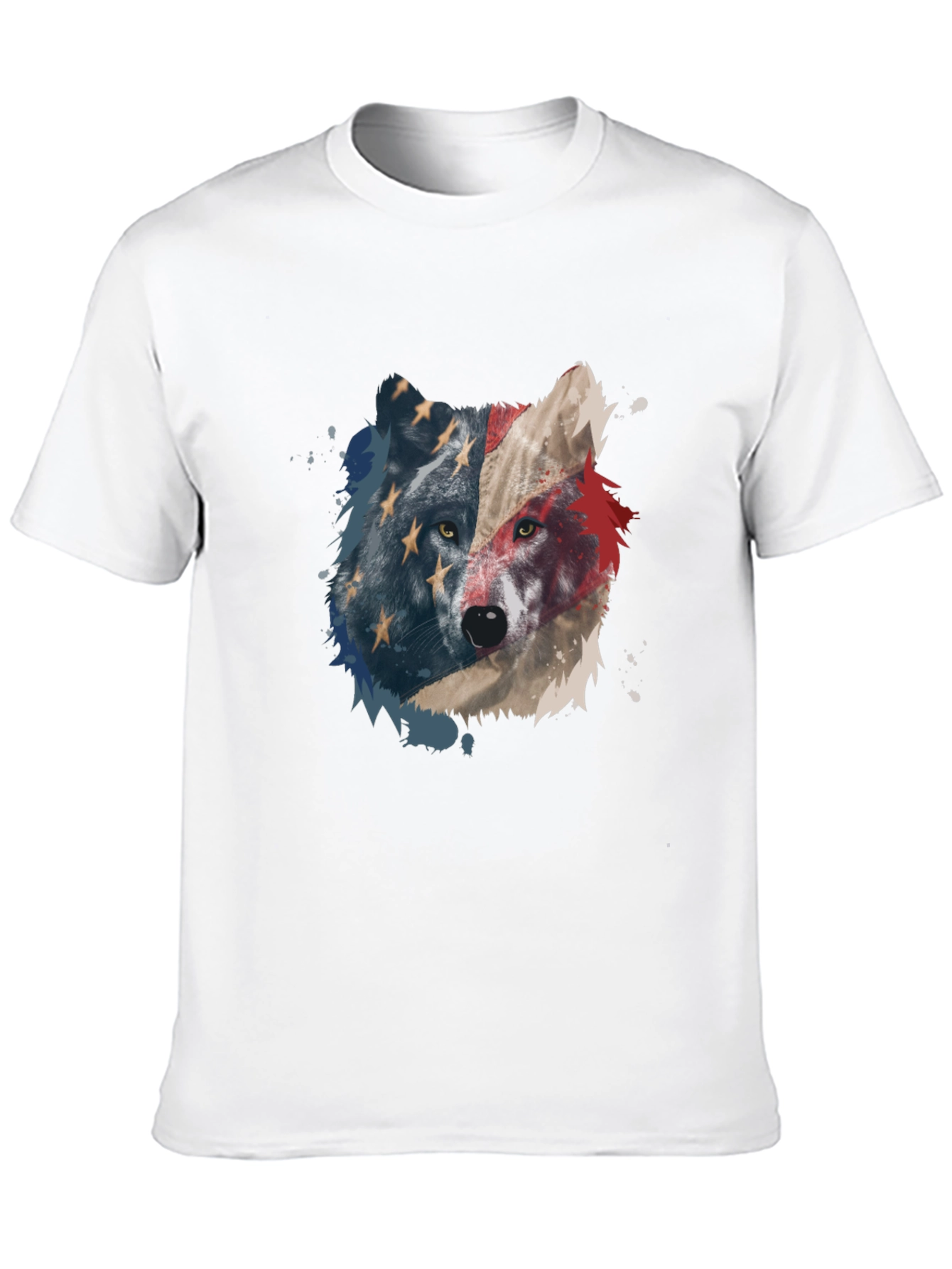 American Wolf Graphic Tee