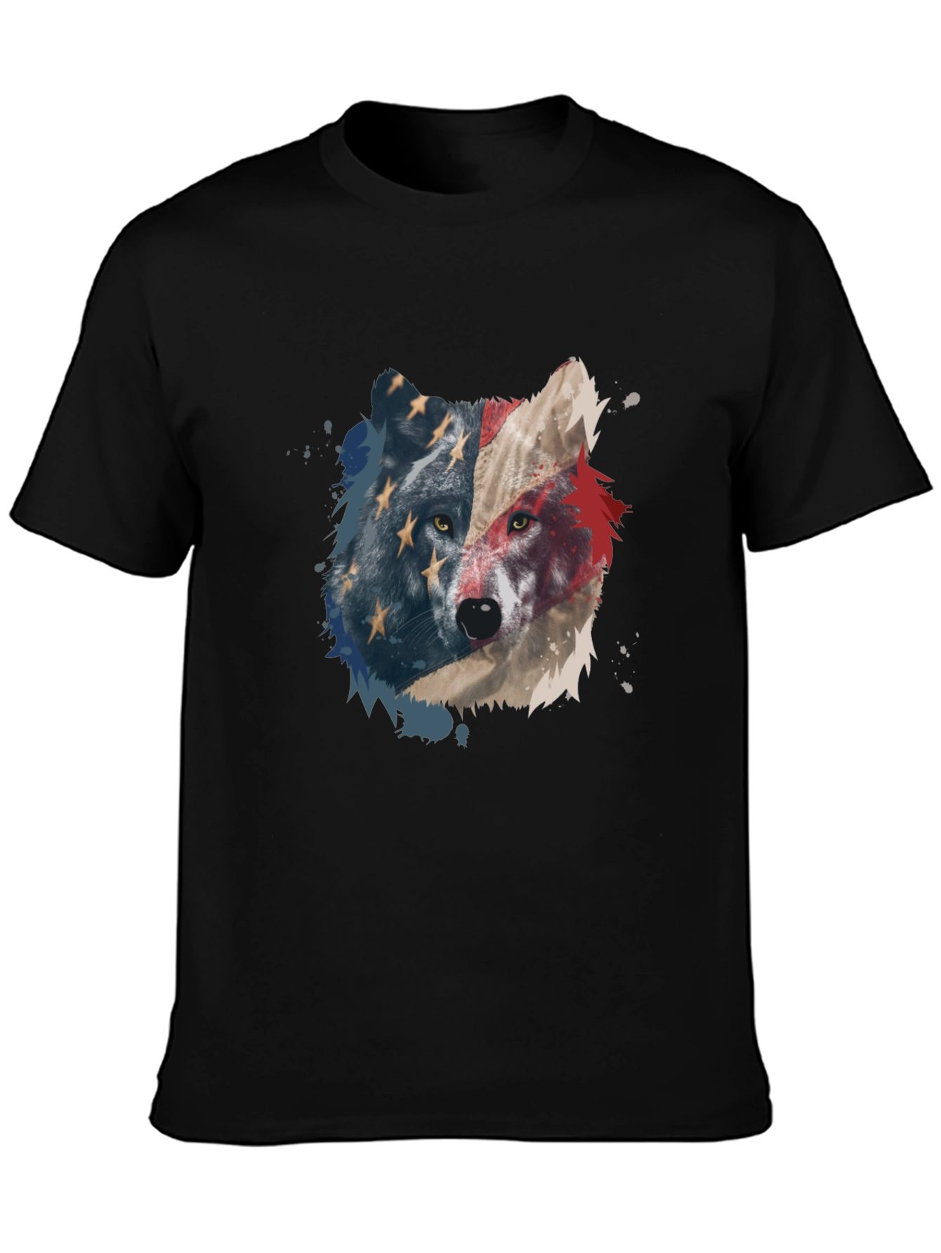 American Wolf Graphic Tee