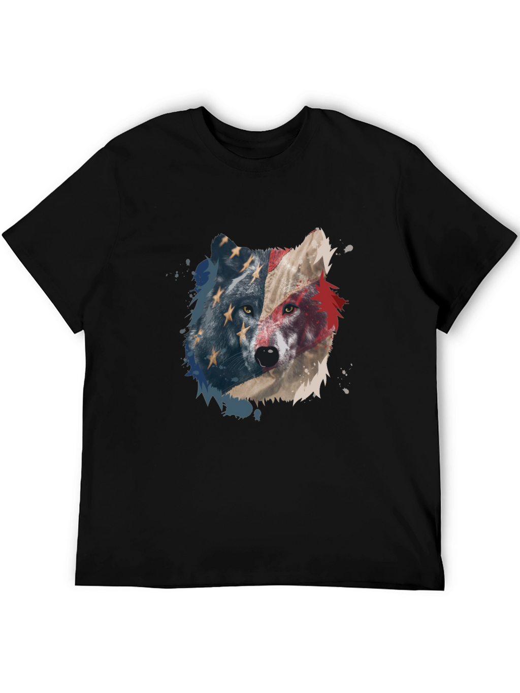 American Wolf Graphic Tee