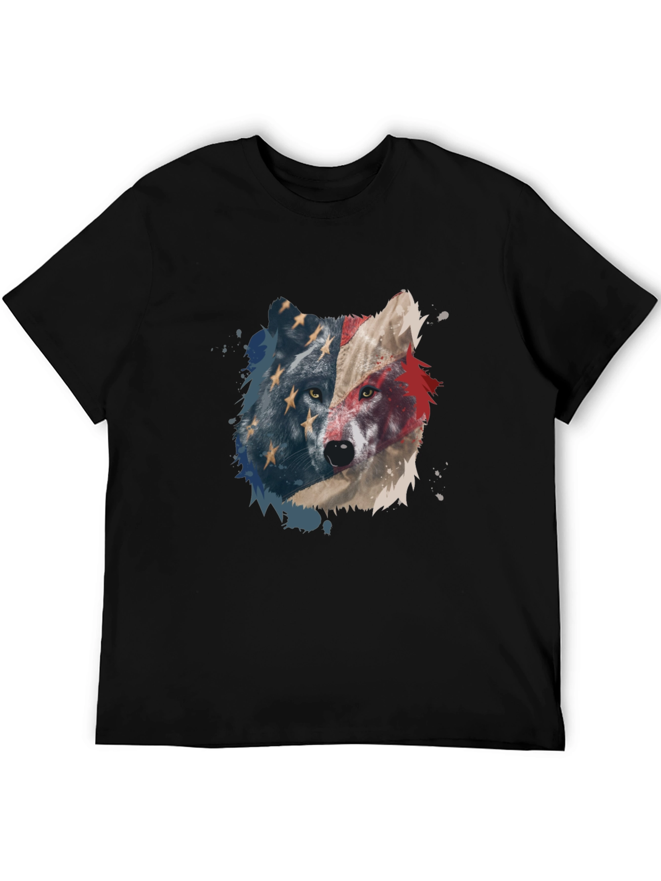 American Wolf Graphic Tee