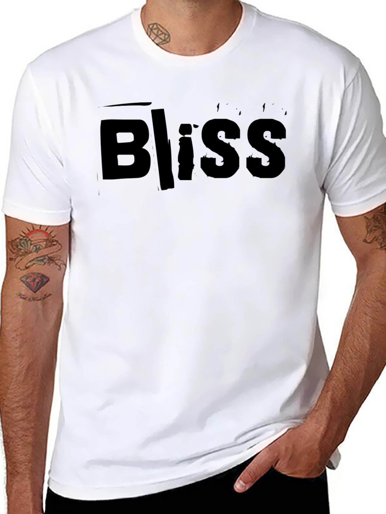 Bliss Graphic Tee - Comfortable Everyday Wear